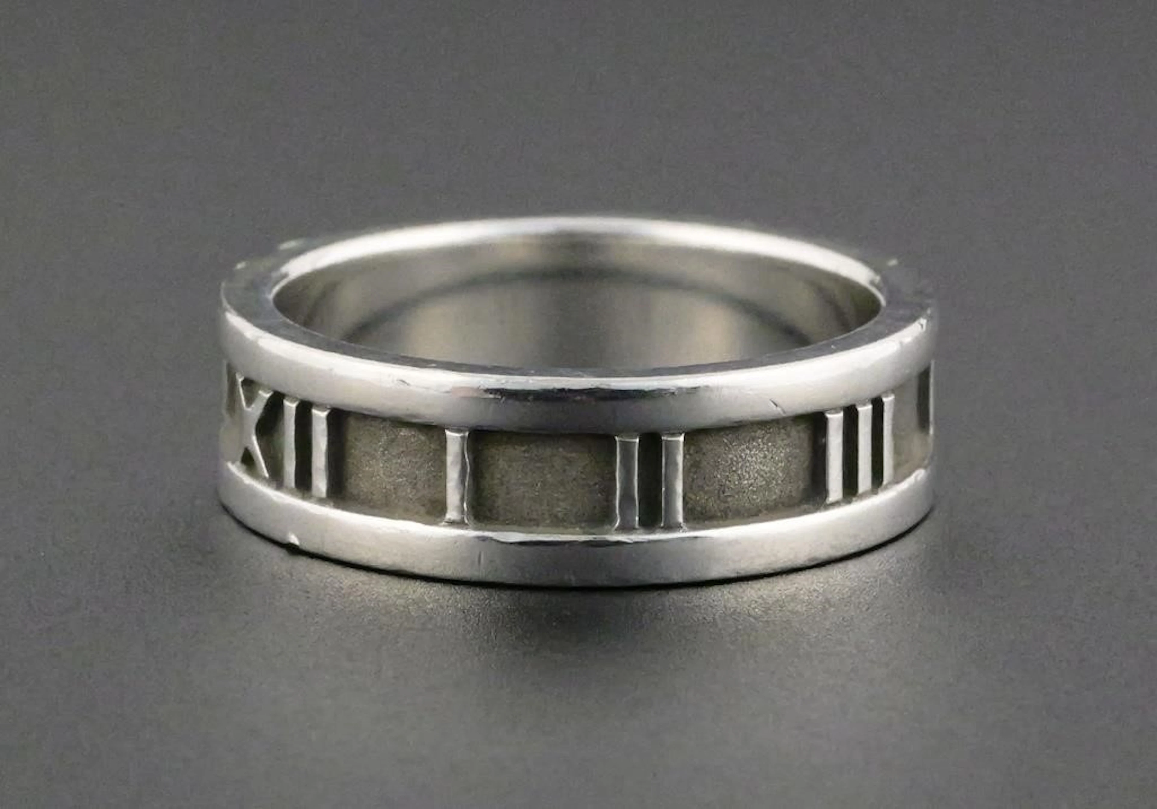 Tiffany & Co. Sterling Silver Atlas Ring