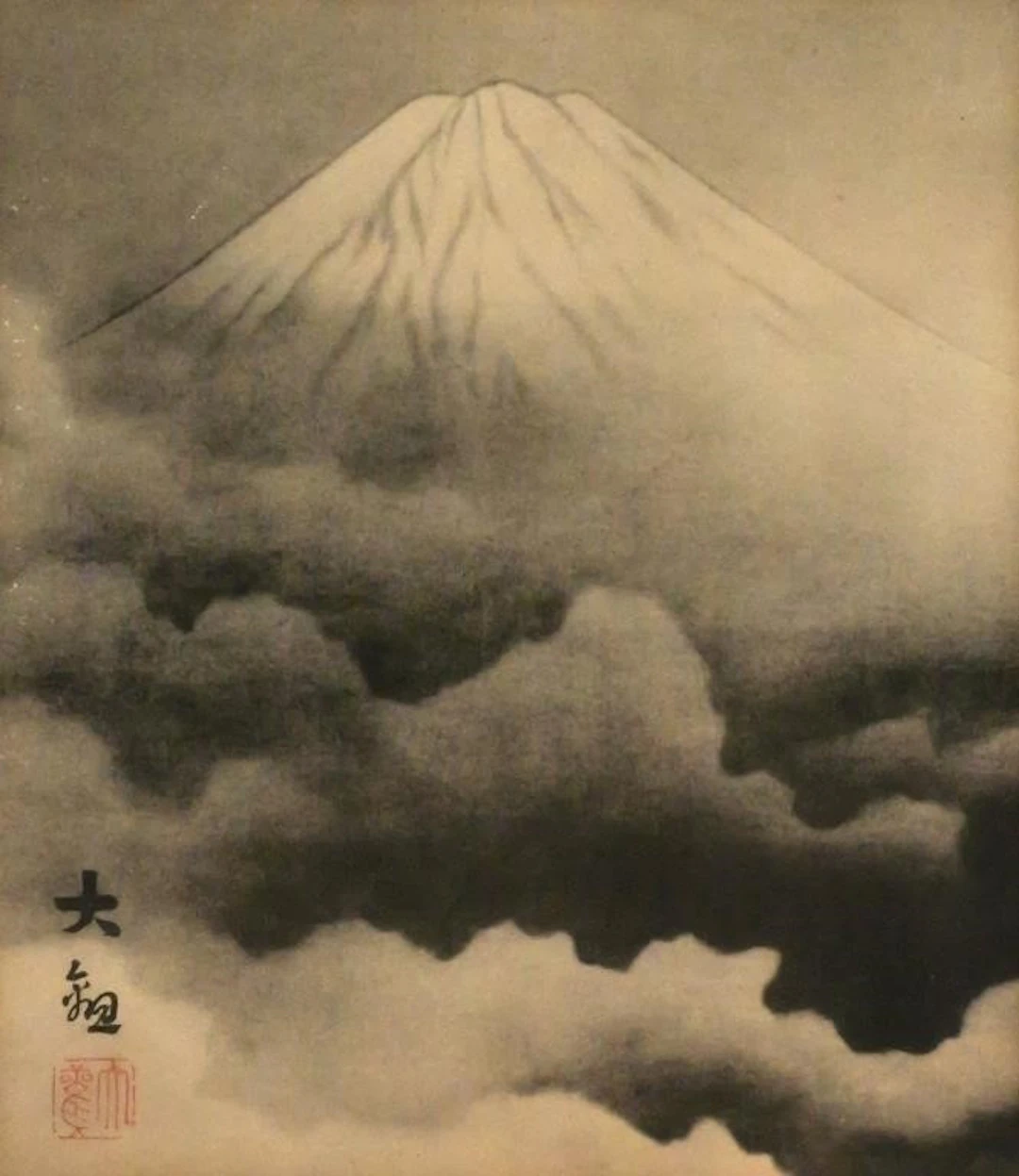 Yokoyama Taikan Mount Fuji Japanese Art Print