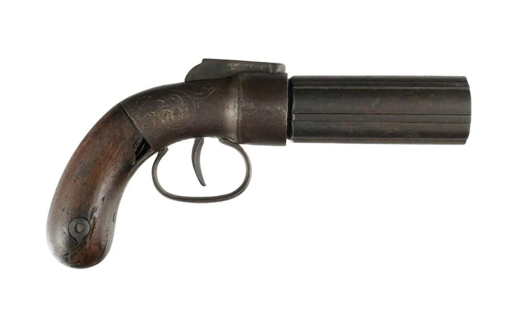 Antique W. Marston Approx. .31 Cal. Pepperbox
