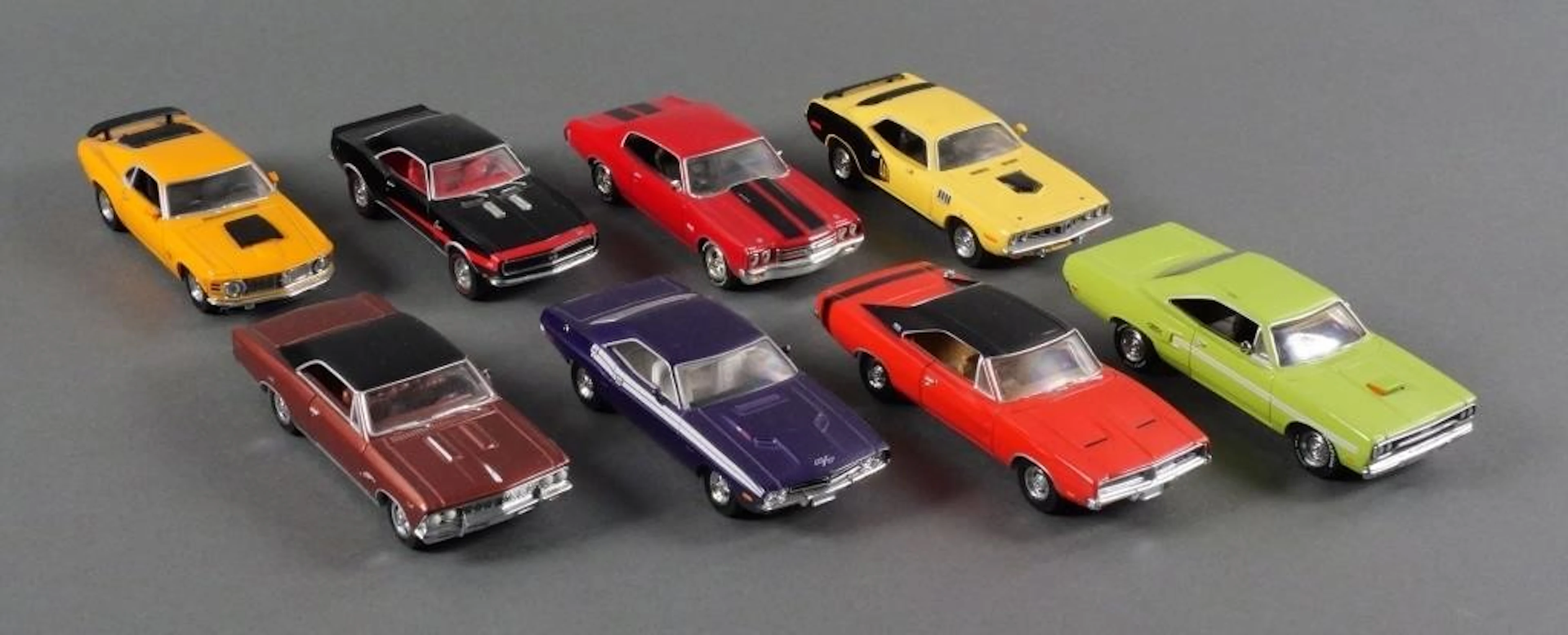 (8) Matchbox Models of Yesteryear Muscle Cars