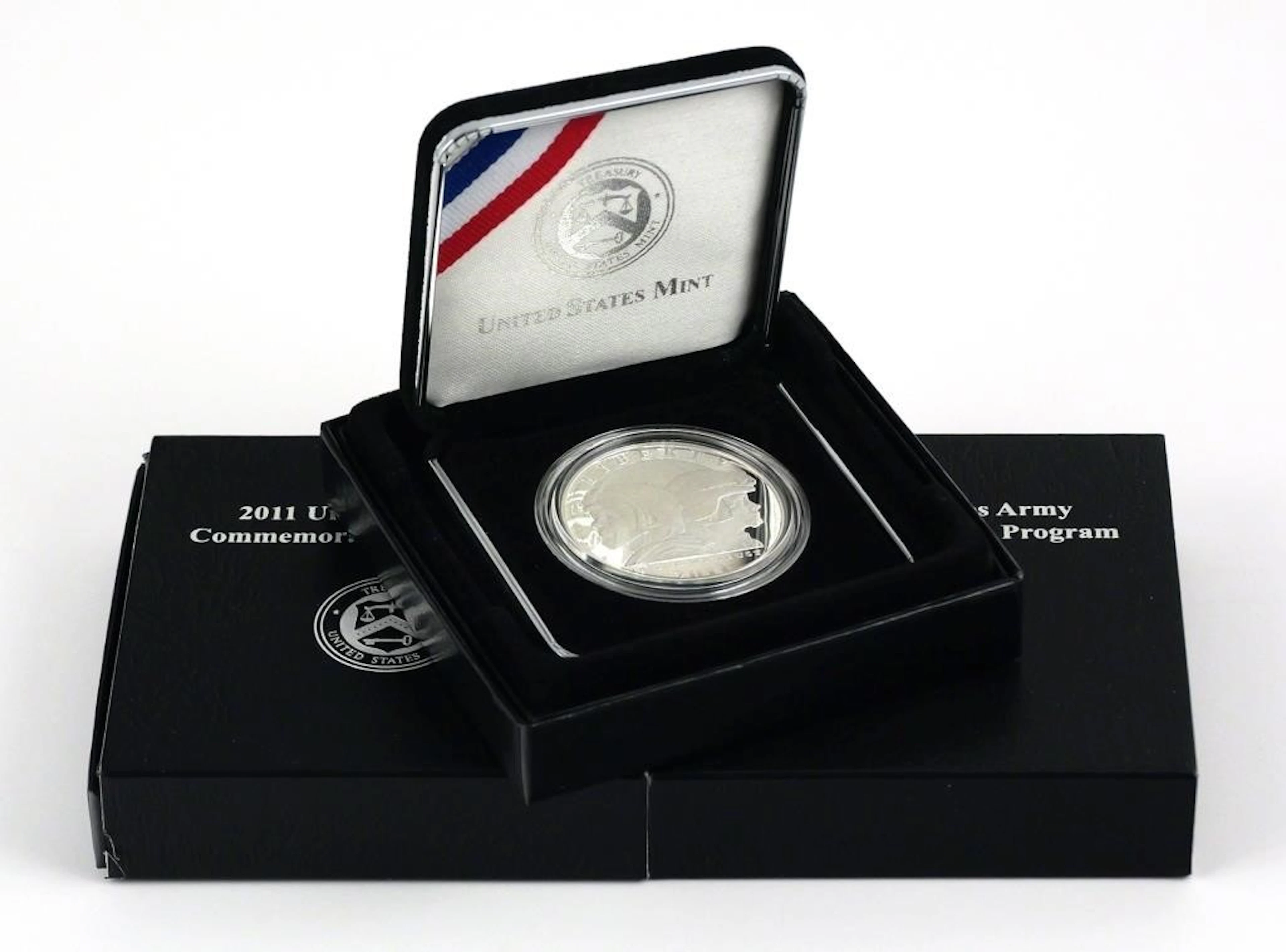(3) 2011 U.S. Army Proof Silver Dollars