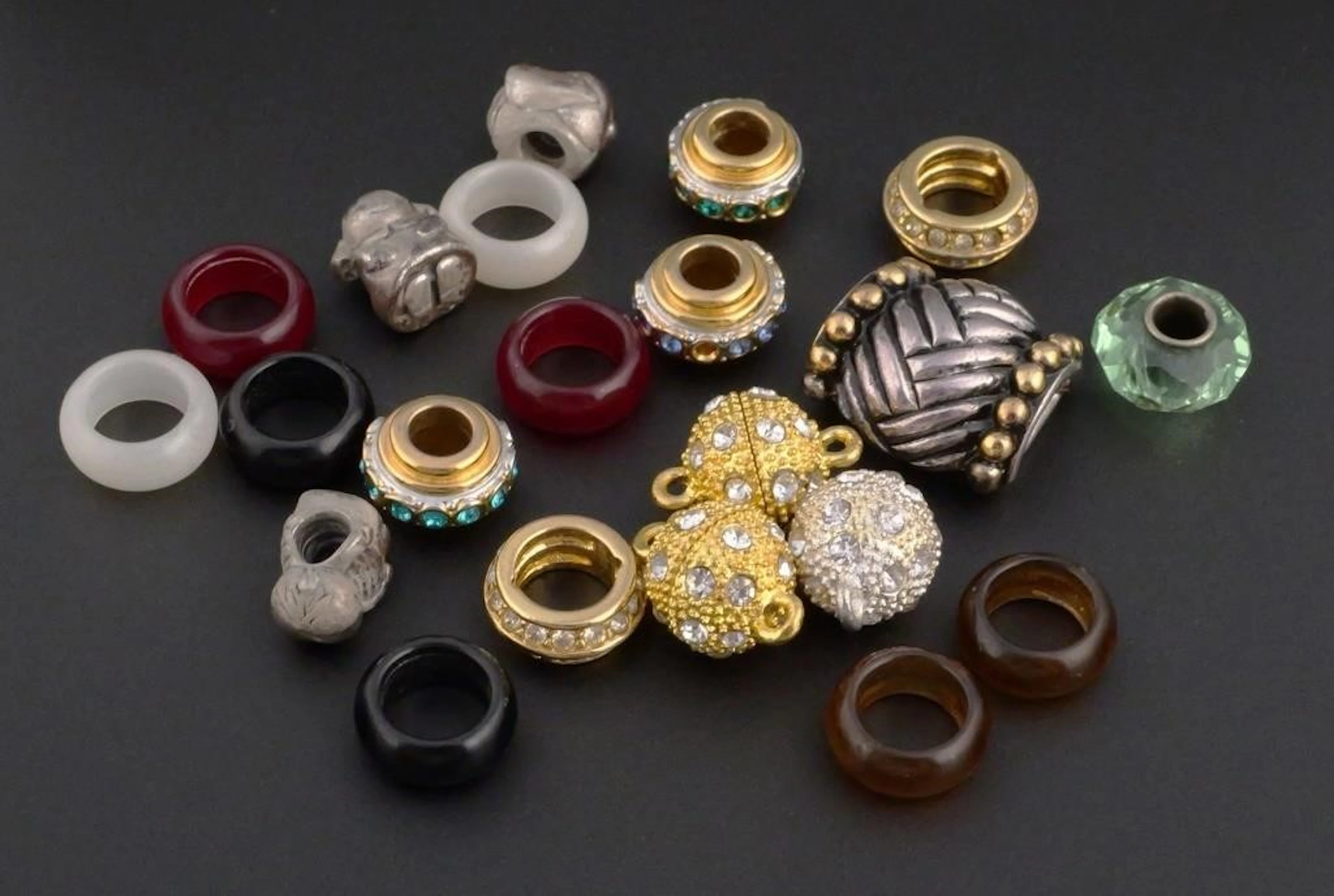 Brighton & 925 Sterling Charm Bead Lot