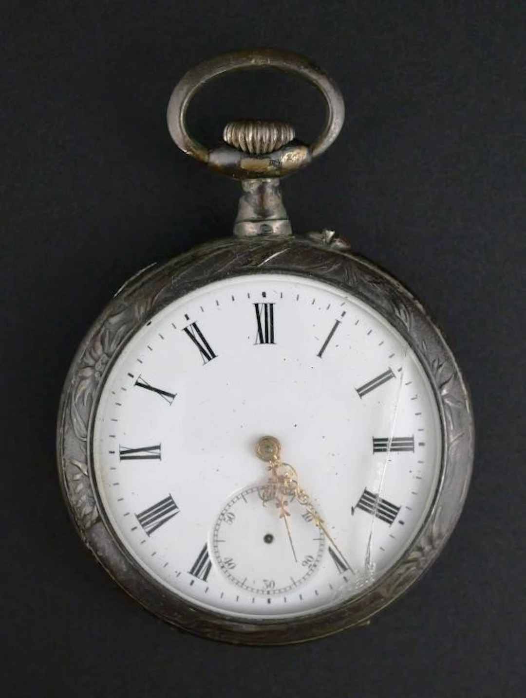 Antique .800 Silver William Tell Pocket Watch