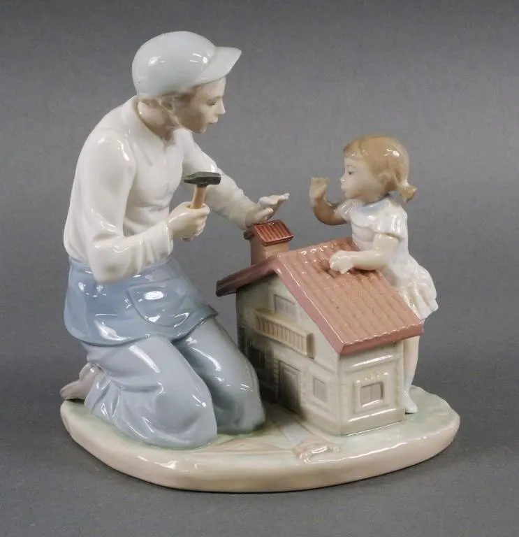 Lladro No. 5139 A New Doll House Figure