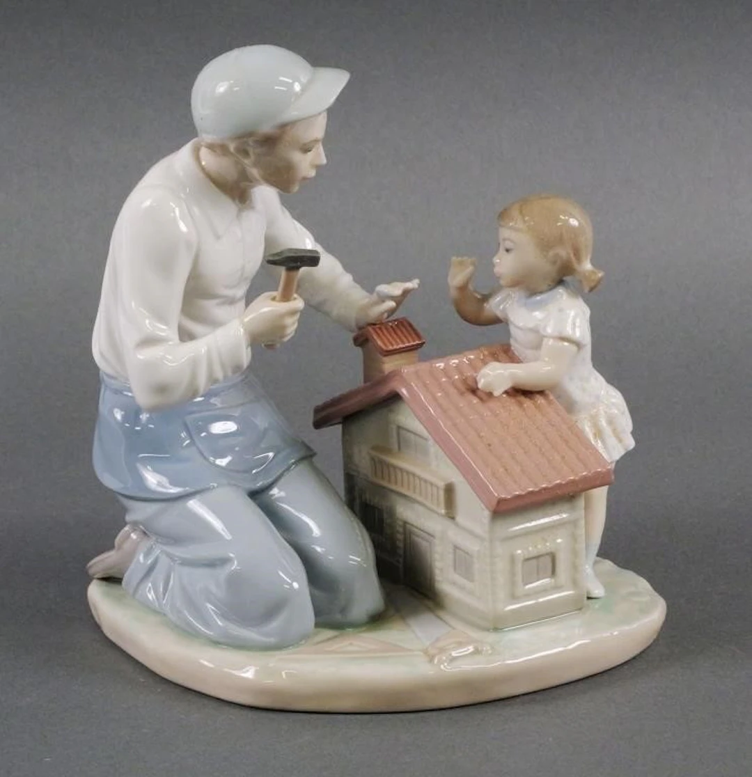 Lladro No. 5139 A New Doll House Figure