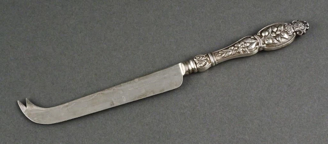 Sterling Greenleaf & Crosby Cheese Knife