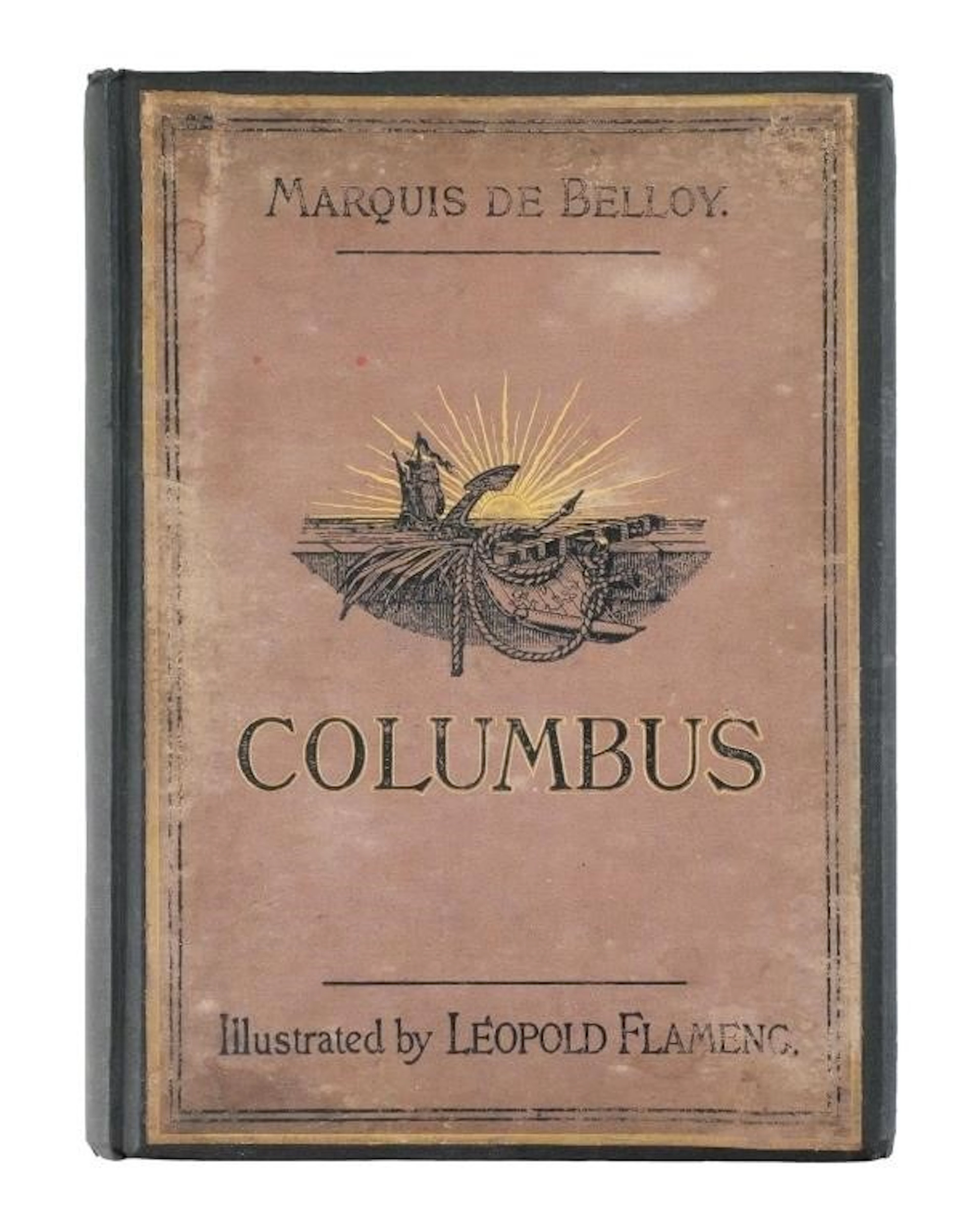 Columbus 1878 Lithographs L Flameng 1st Ed.