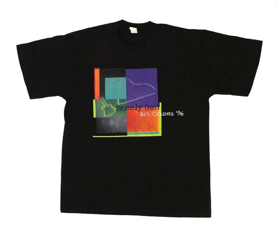 Vintage 1996 Steely Dan Art Crimes Tour T-Shirt XL
