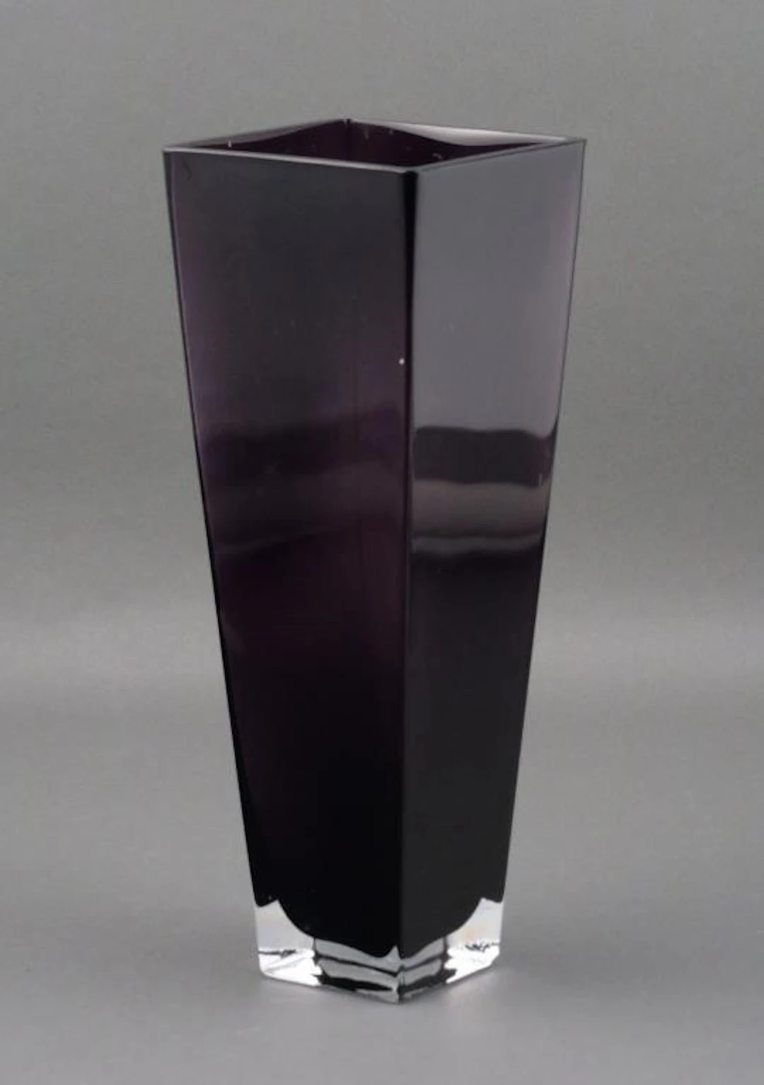 Tapered Art Glass Vase