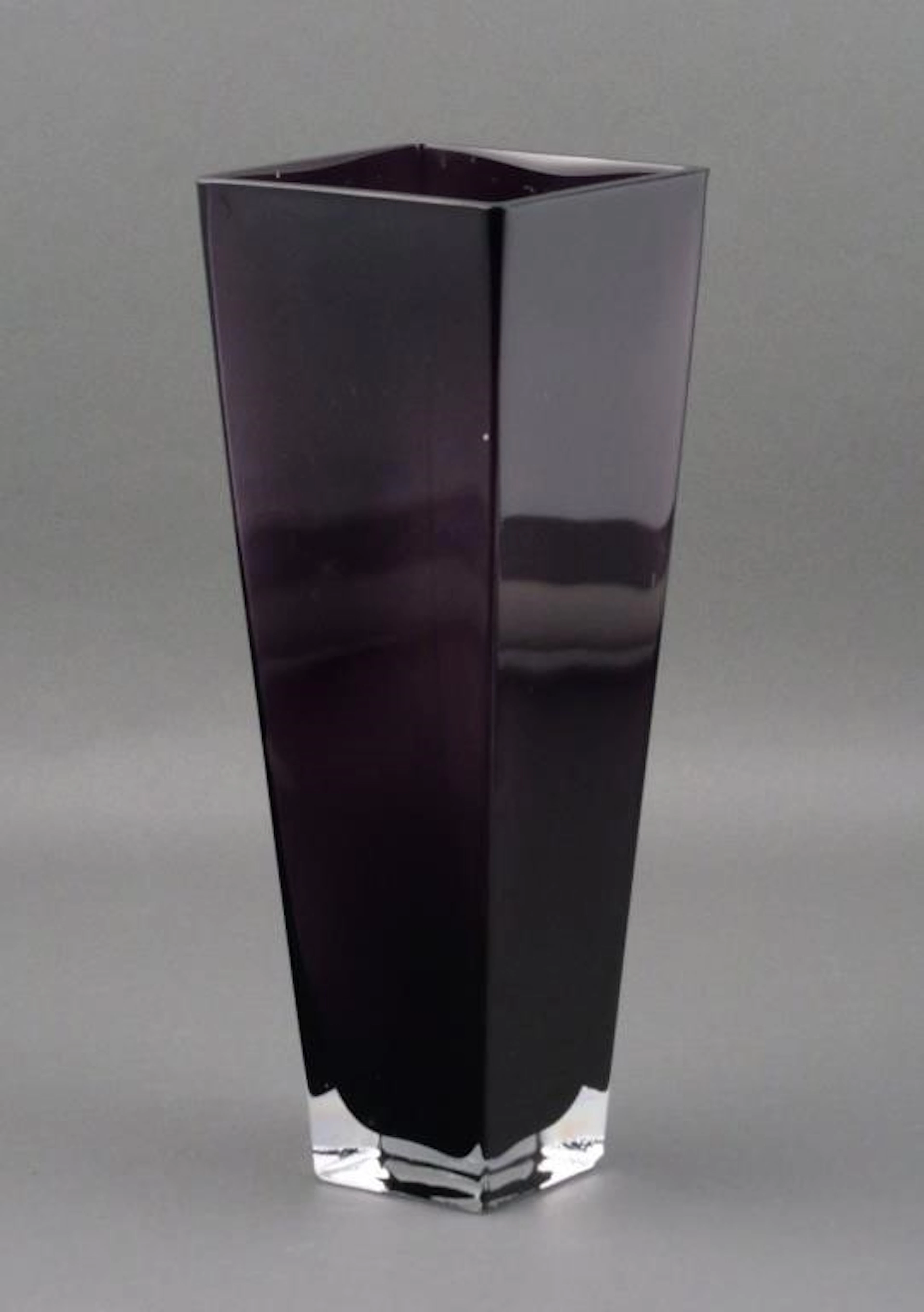 Tapered Art Glass Vase