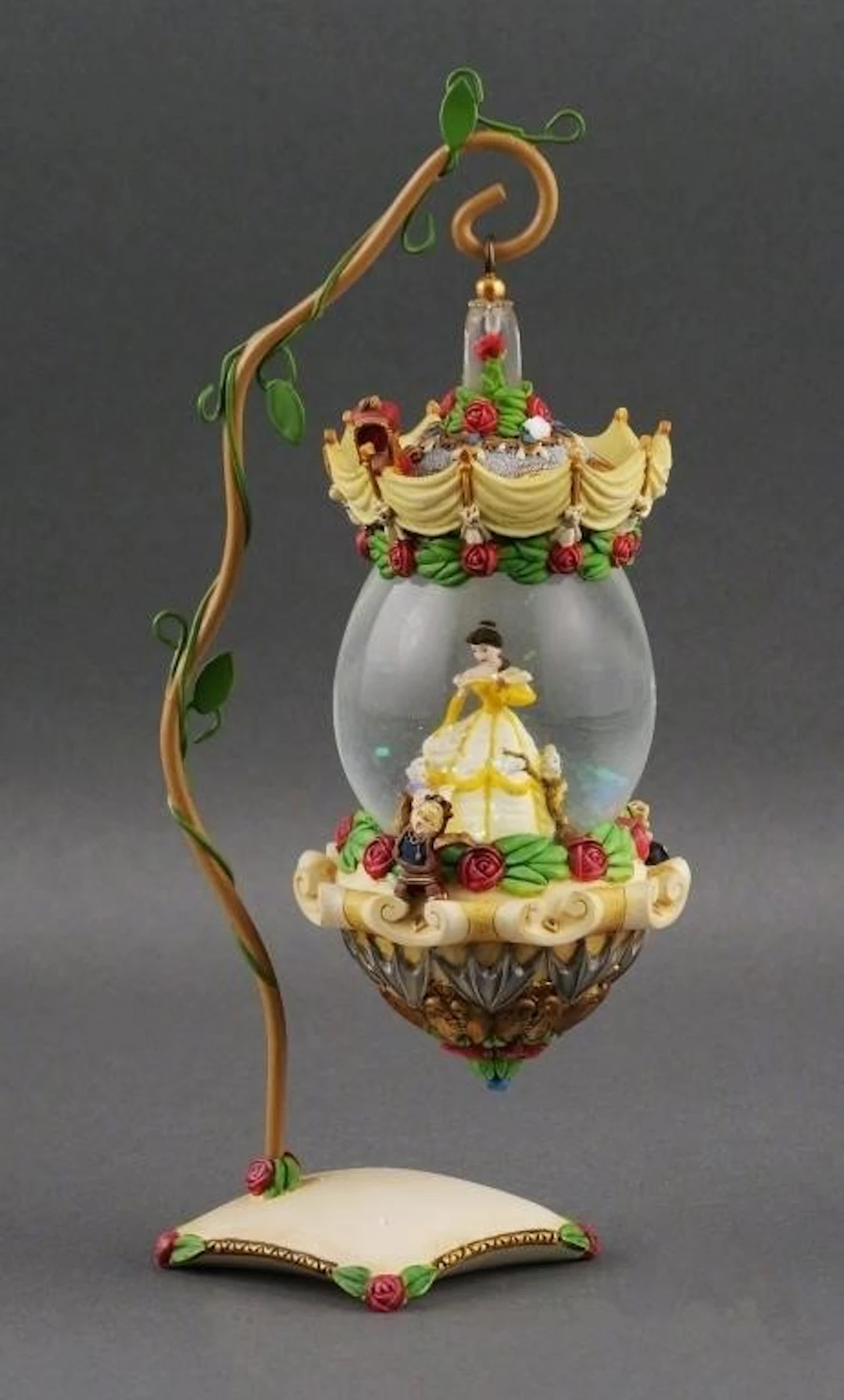 Beauty and the Beast Snow Globe Ornament