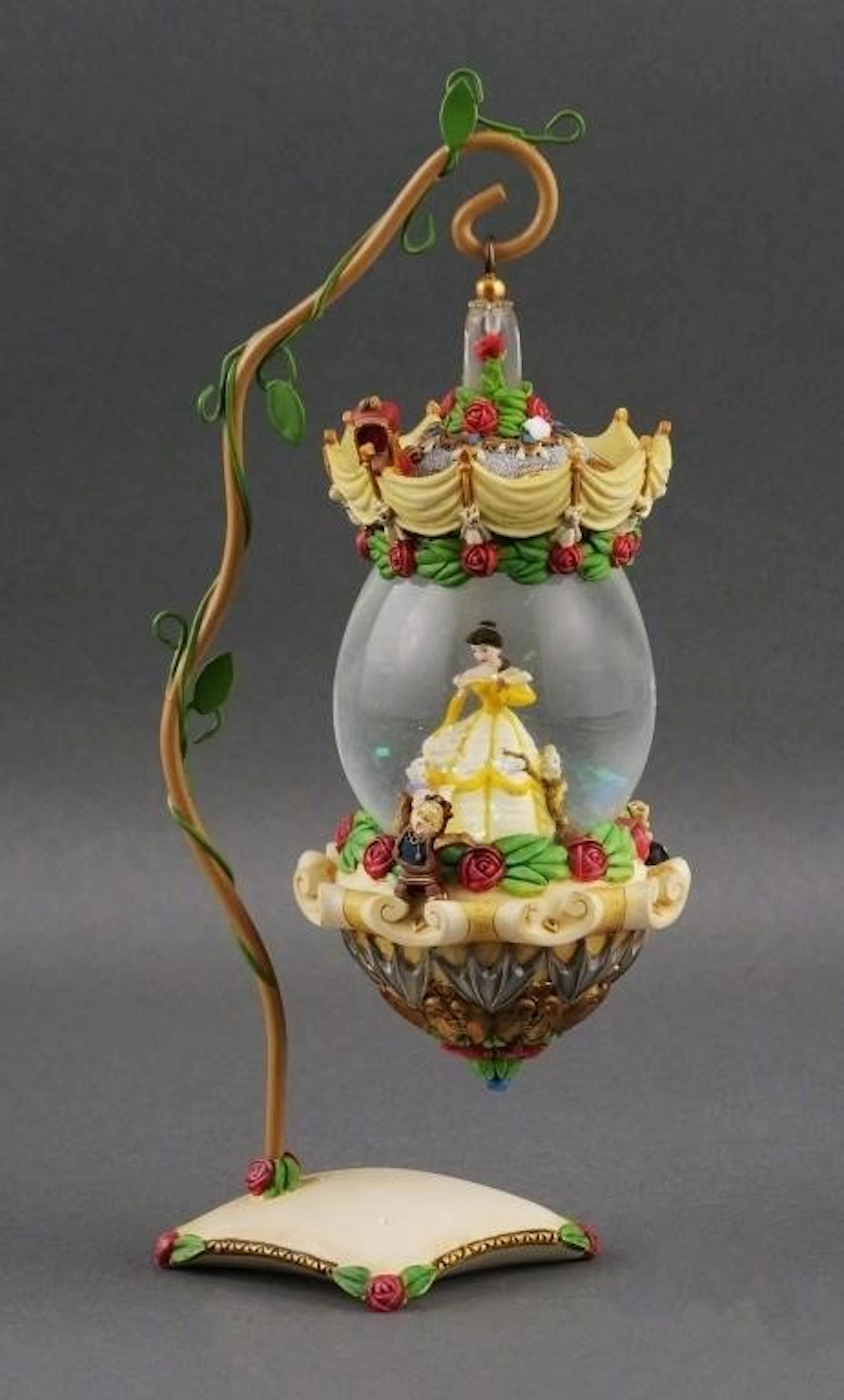 Beauty and the Beast Snow Globe Ornament
