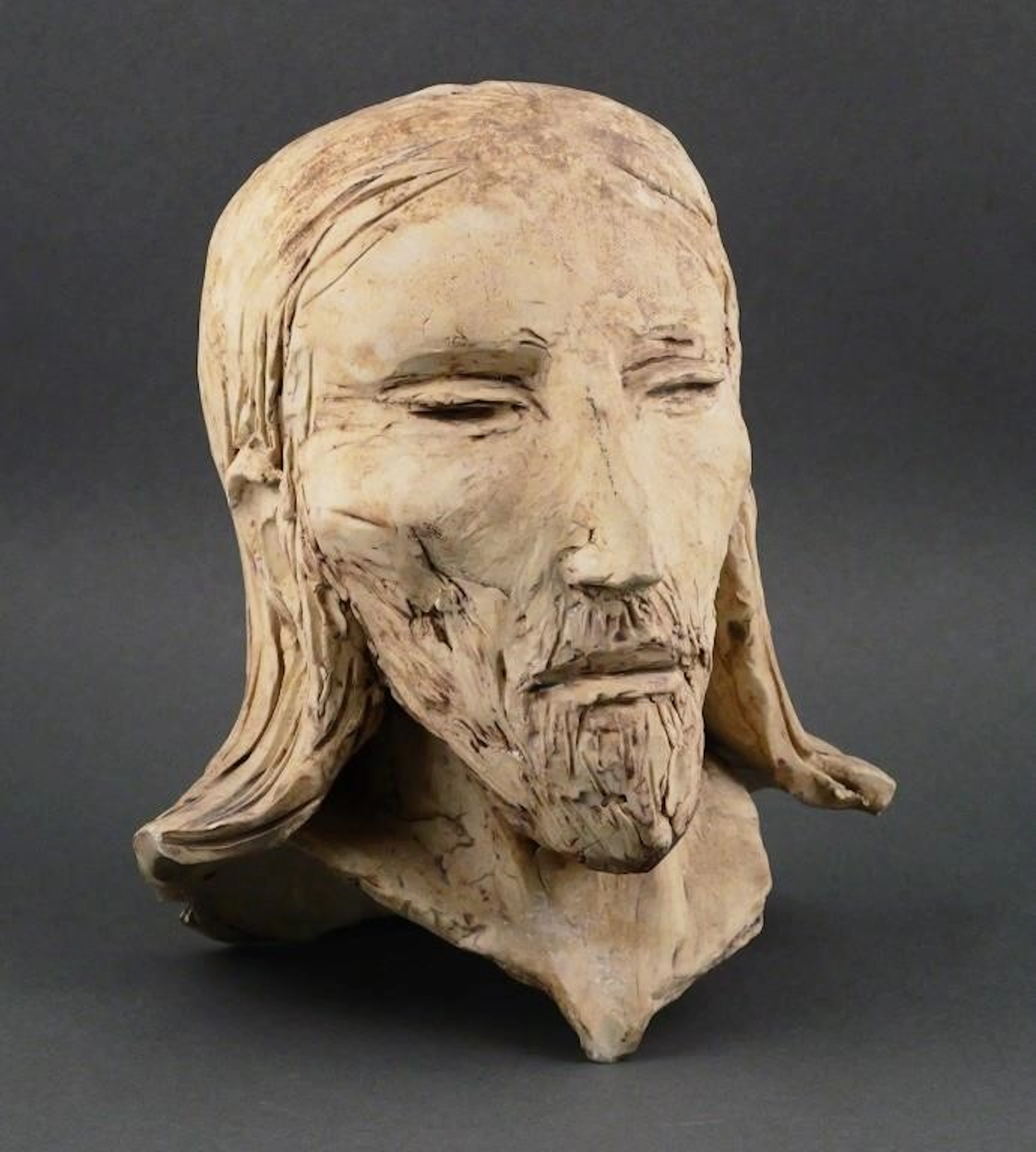 ROBERT HODGELL, Ceramic Sculpture, Bust