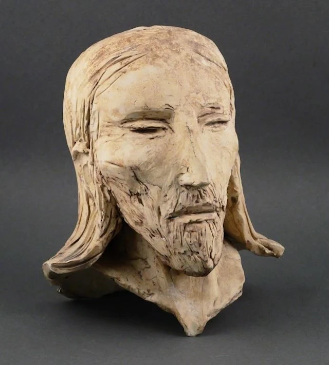 ROBERT HODGELL, Ceramic Sculpture, Bust