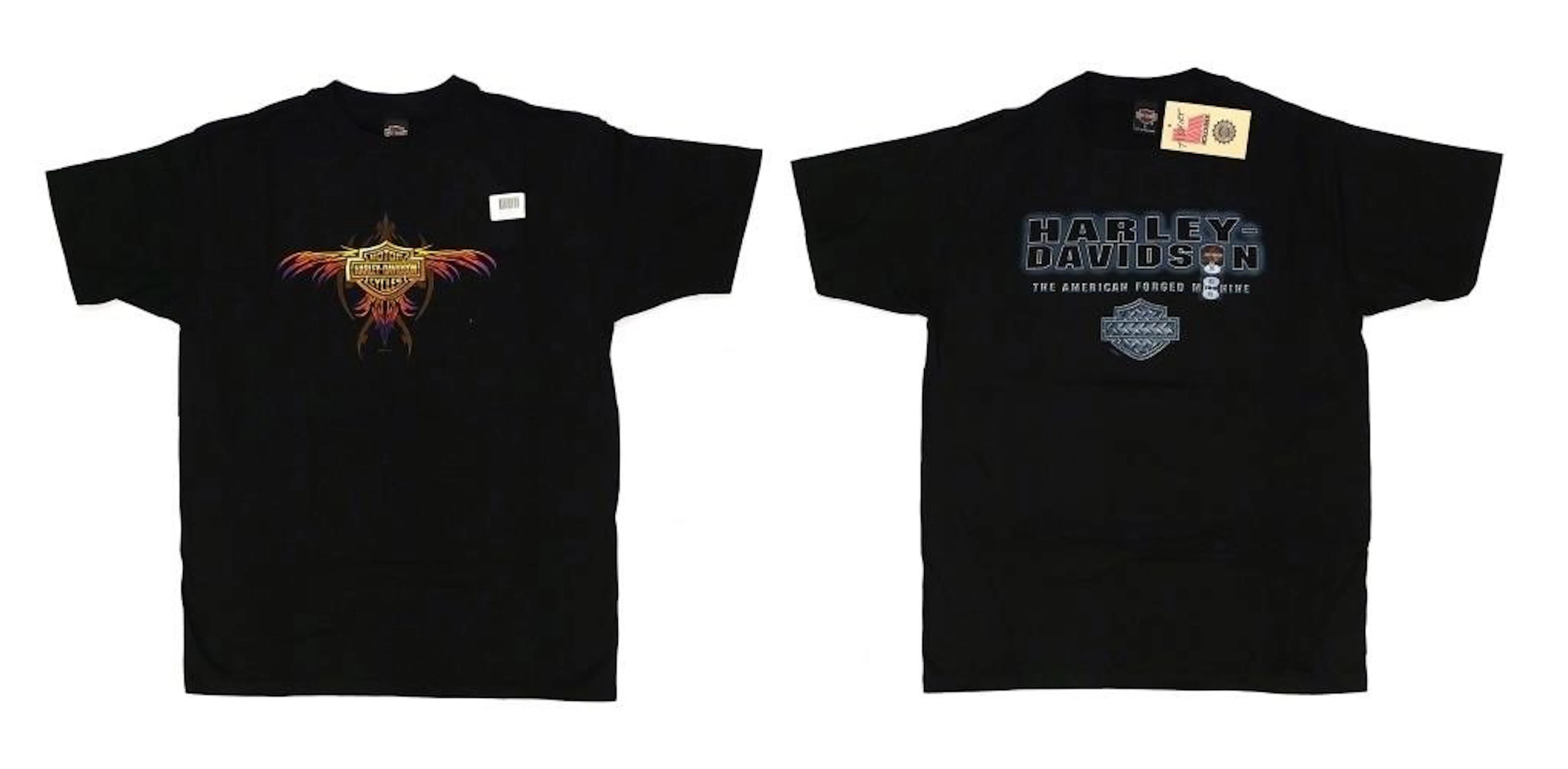 (2) Harley-Davidson Motorcycle T-Shirts XL