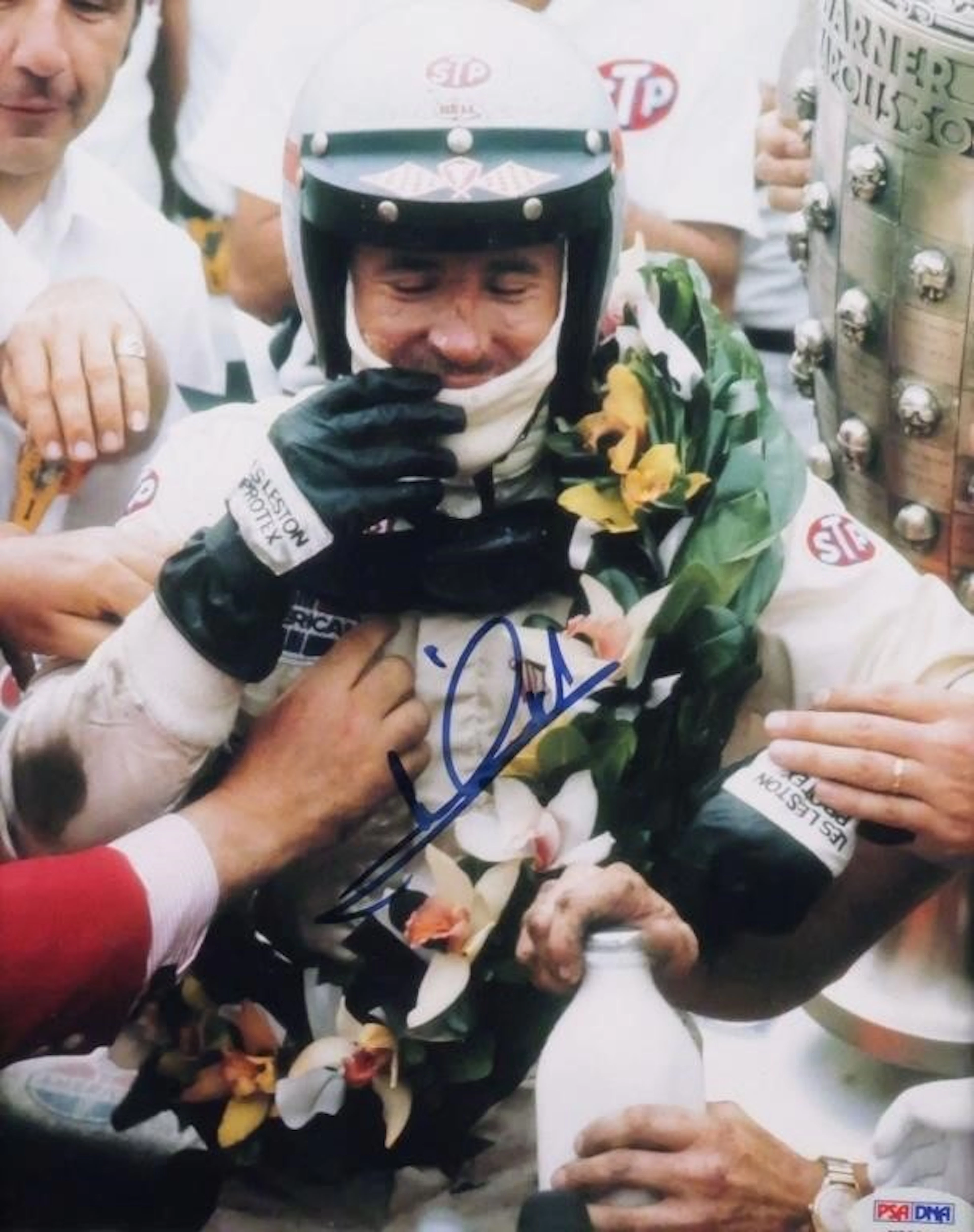 Mario Andretti Signed Photograph Framed