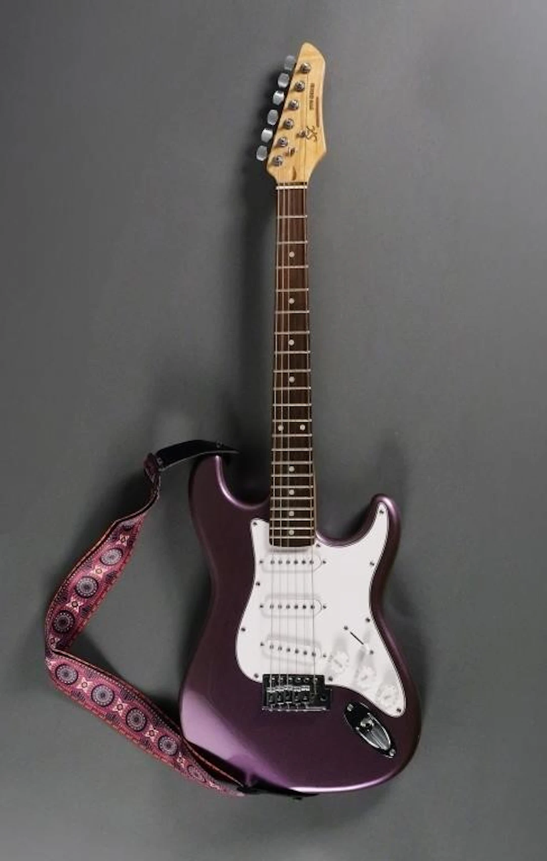 SX VTG Series Metallic Purple Electric Guitar