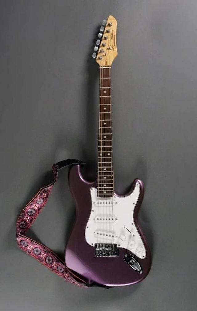 SX VTG Series Metallic Purple Electric Guitar