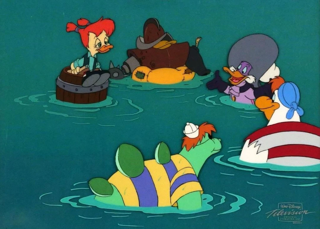 Original Darkwing Duck Animation Production Cel