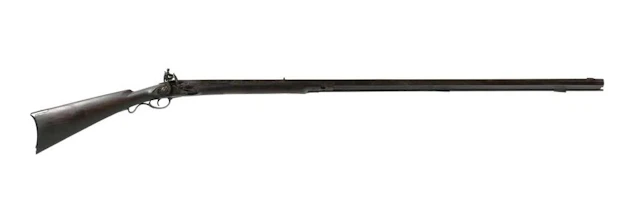 Antique .36 Cal. Half-Stock Flintlock Rifle