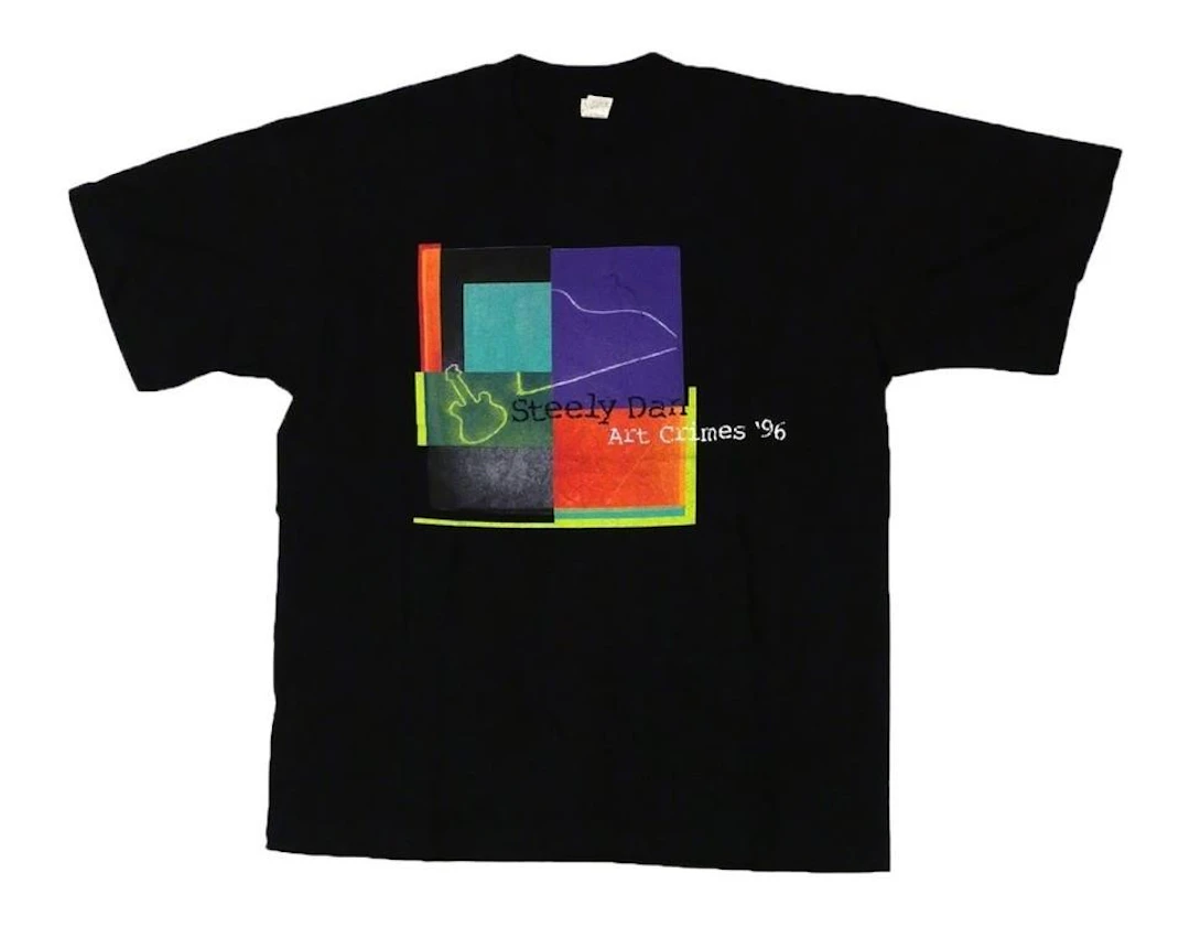 Vintage 1996 Steely Dan Art Crimes Tour T-Shirt XL
