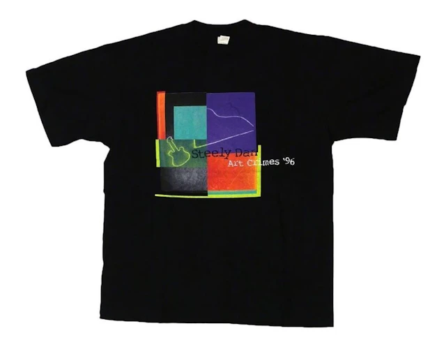 Vintage 1996 Steely Dan Art Crimes Tour T-Shirt XL