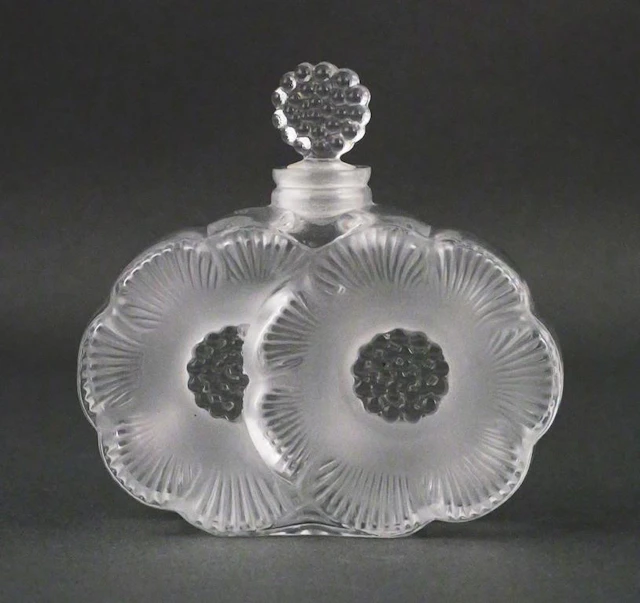 Lalique "Deux Fleurs" Perfume Bottle