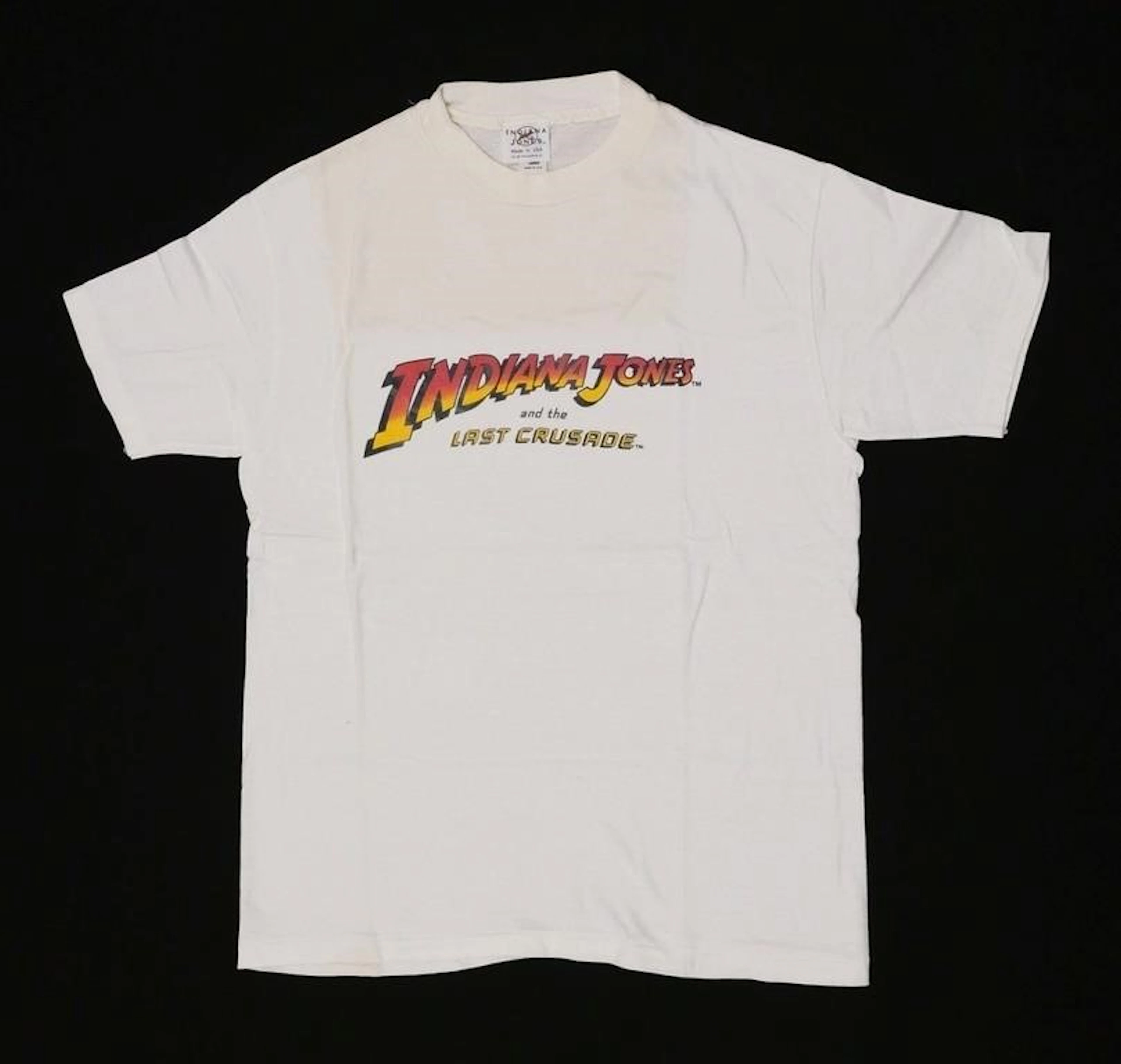 Indiana Jones and Last Crusade 1989 Promo Shirt