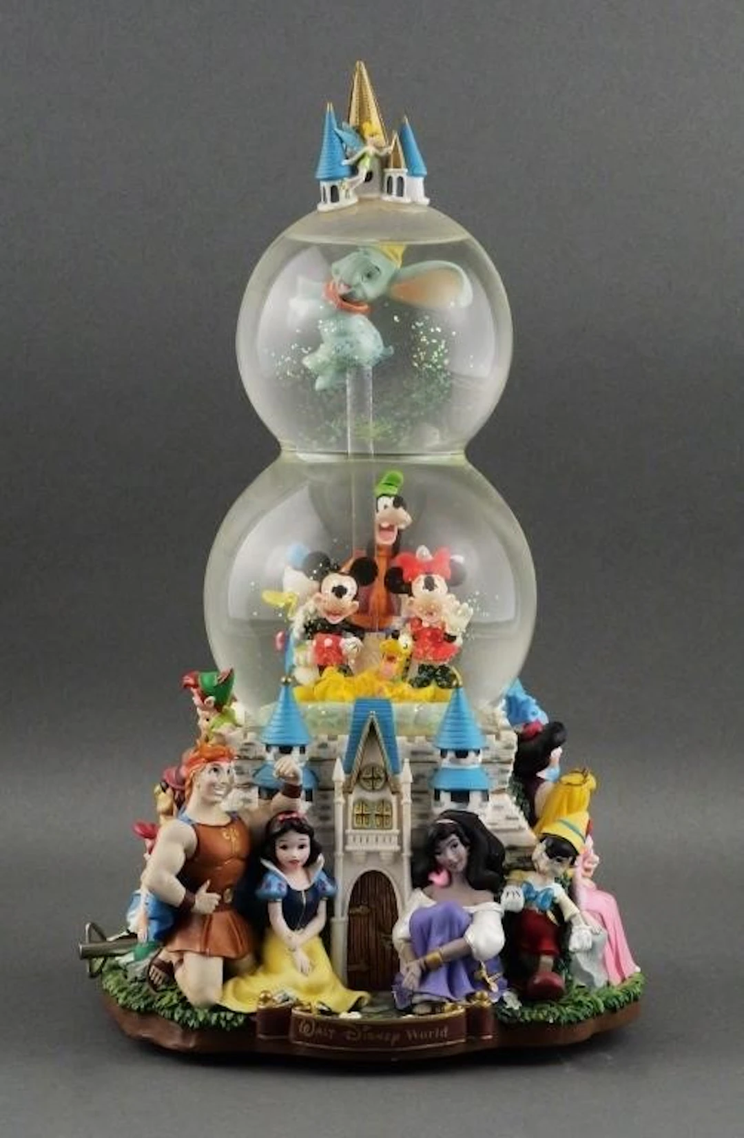 Disney World Castle A Magical Gathering Snow Globe