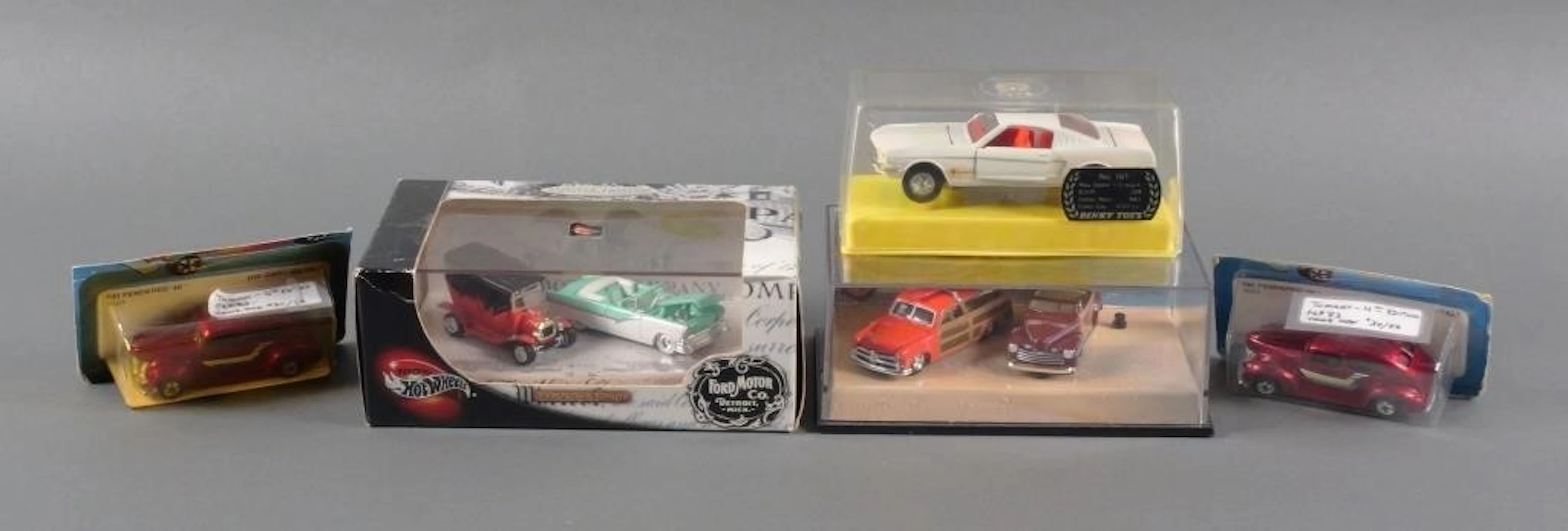 (5) Vintage Diecast Cars Hot Wheels Dinky
