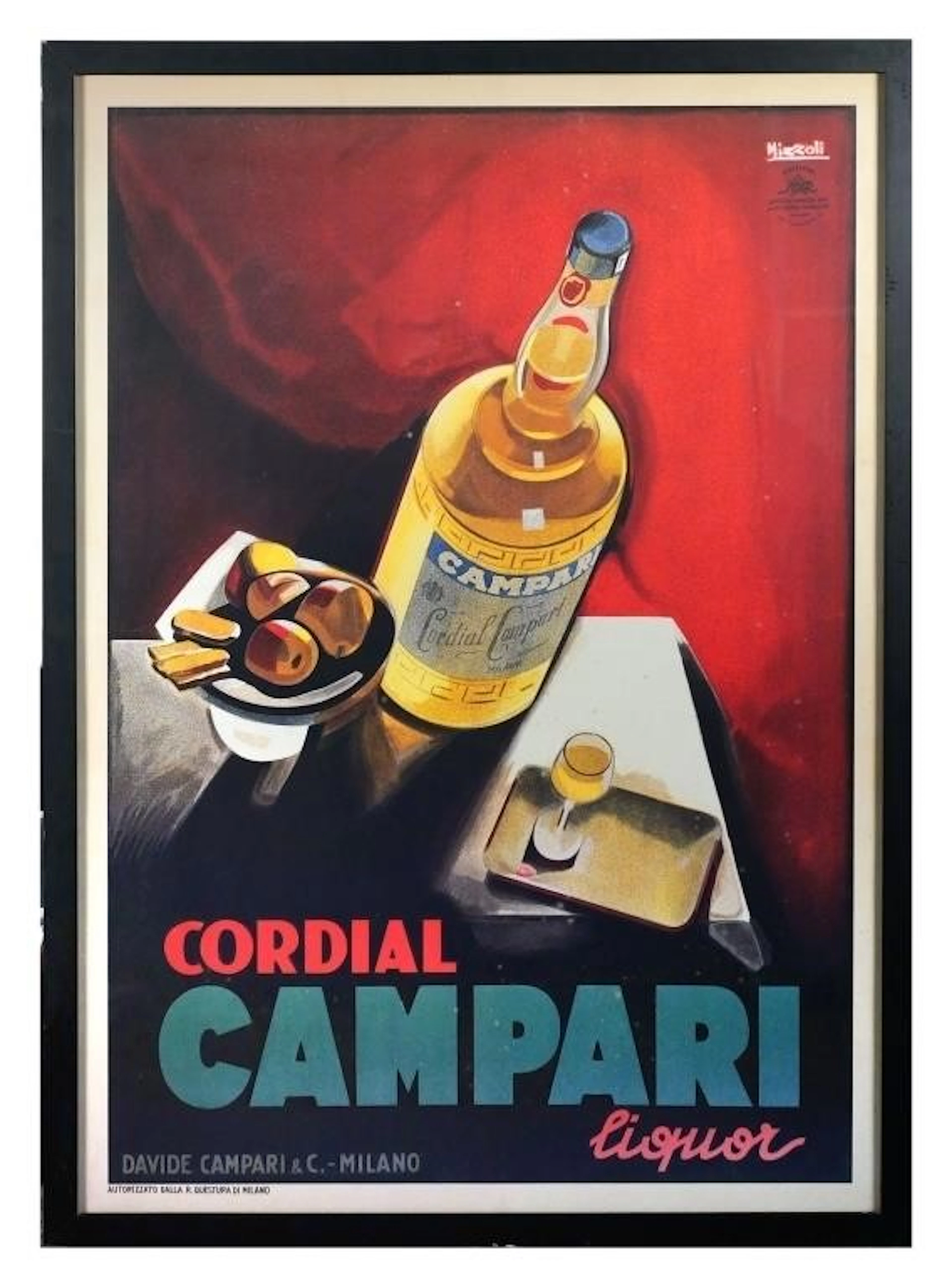 Cordial Campari Advertising Poster