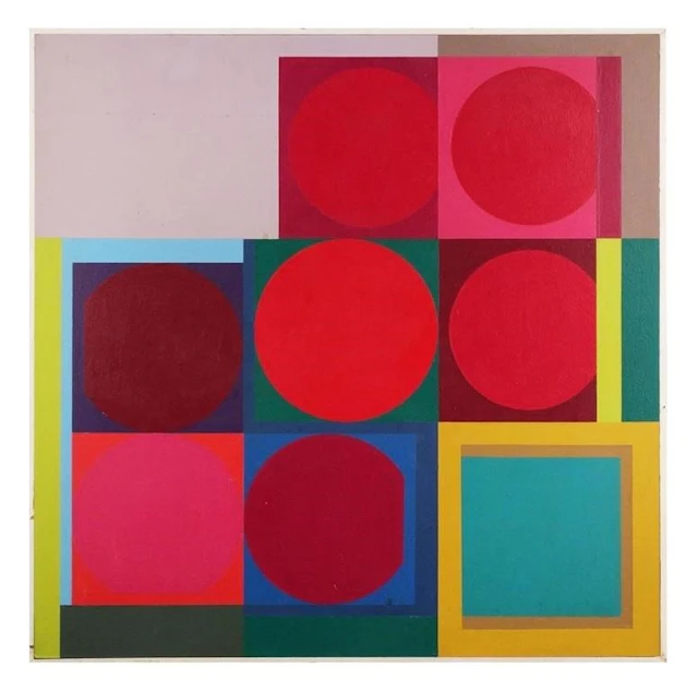 DOMINIC RICCIOTTI, Abstract O/B, 1965