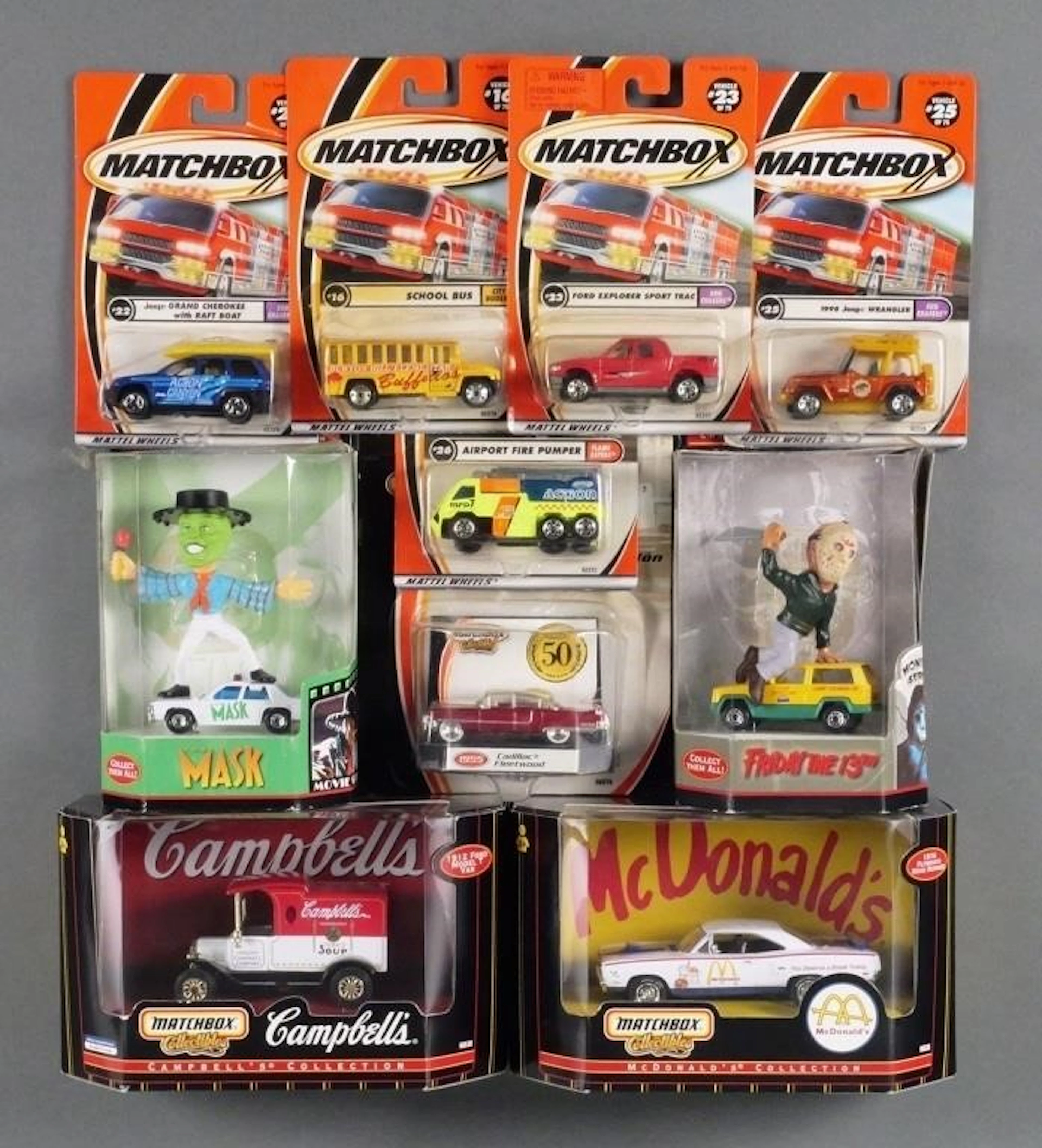 (10) Matchbox Cars & Trucks MOC