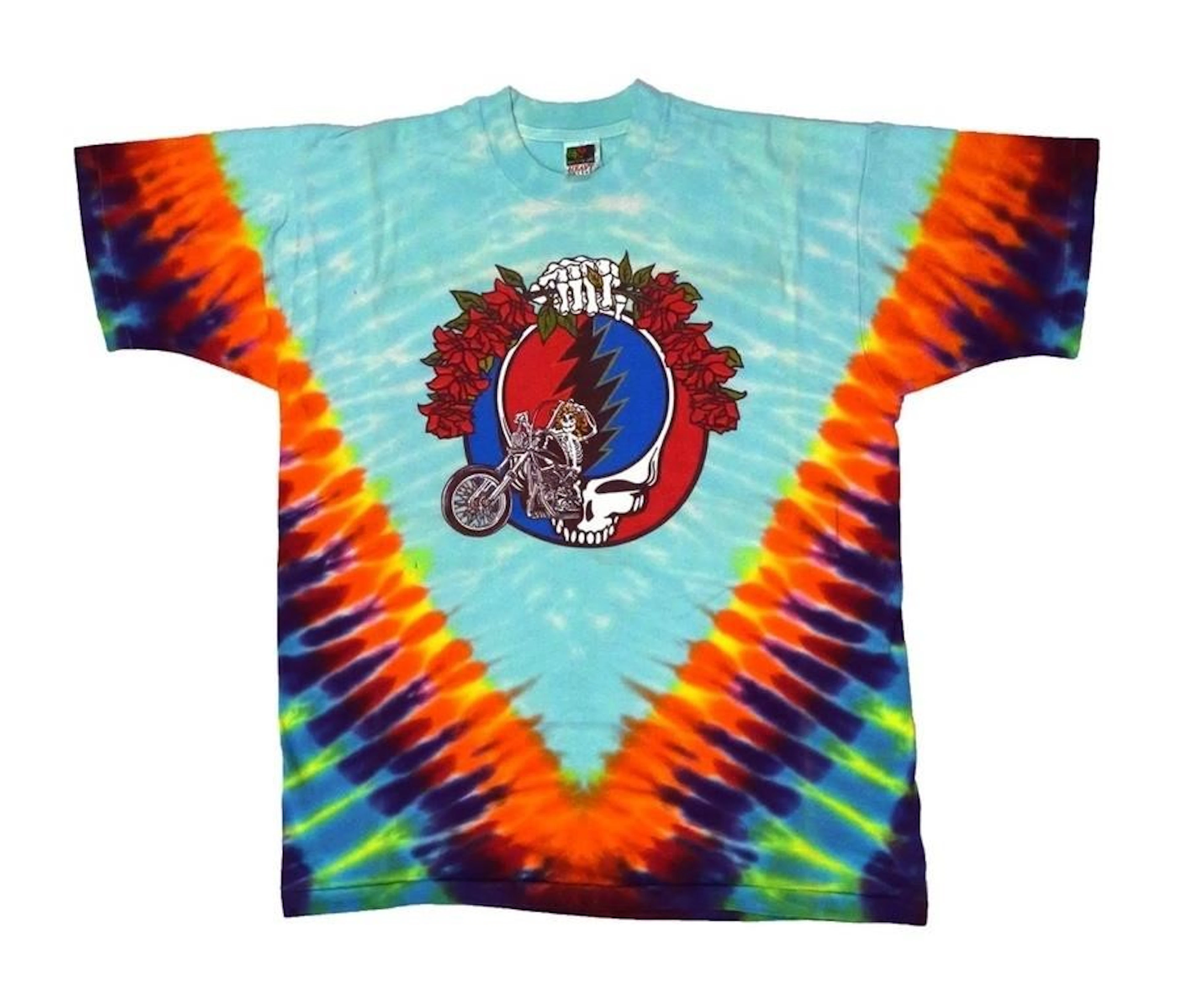 Vintage 1997 Daytona Bike Week Tie-Dye T-Shirt