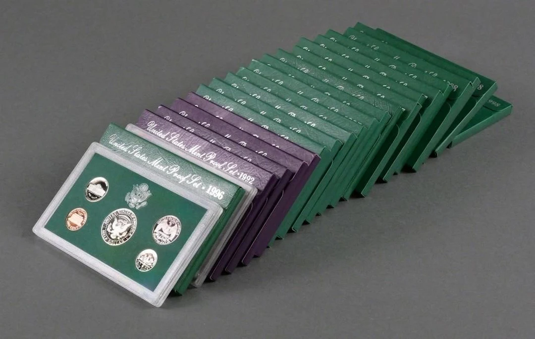 (20) US Mint Proof Sets 1992-98