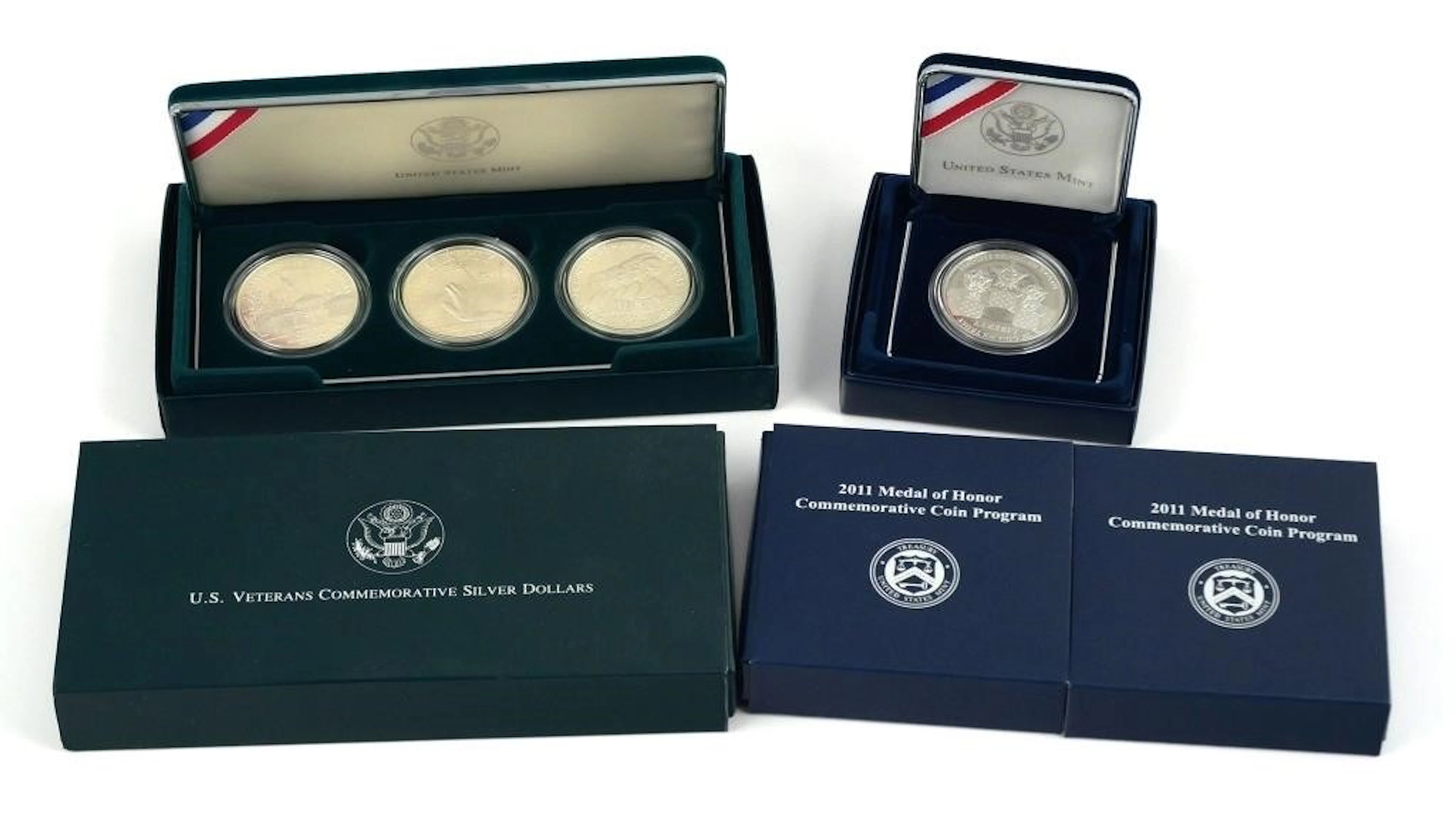 U.S. Veterans & Medal of Honor Silver Dollars