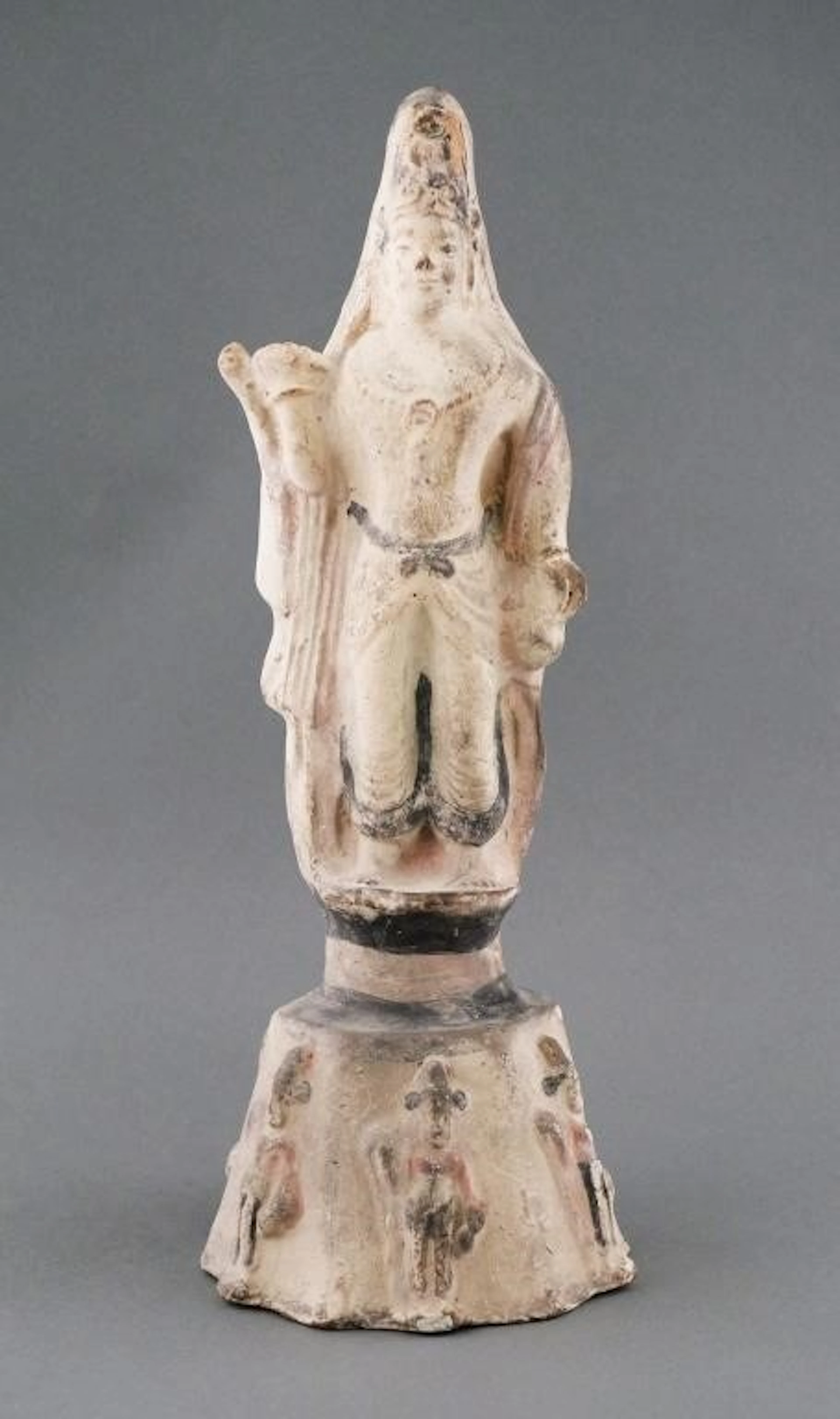 South Asian Terracotta Devotional Statue