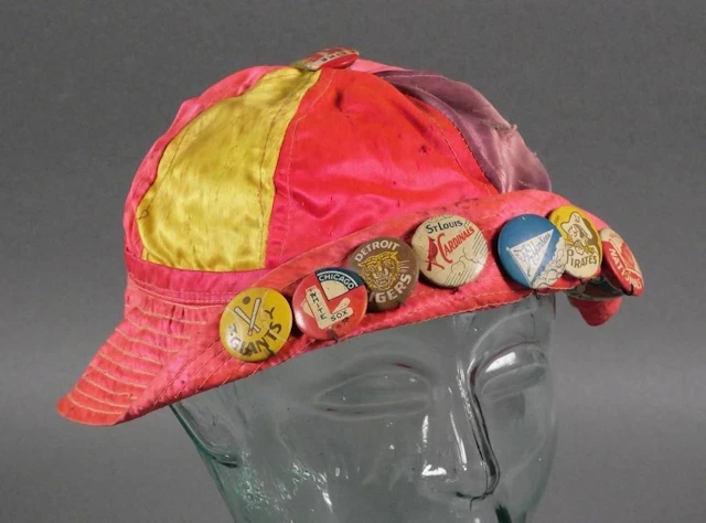 Vintage 1950s Whoopee Cap Baseball Pinback Hat