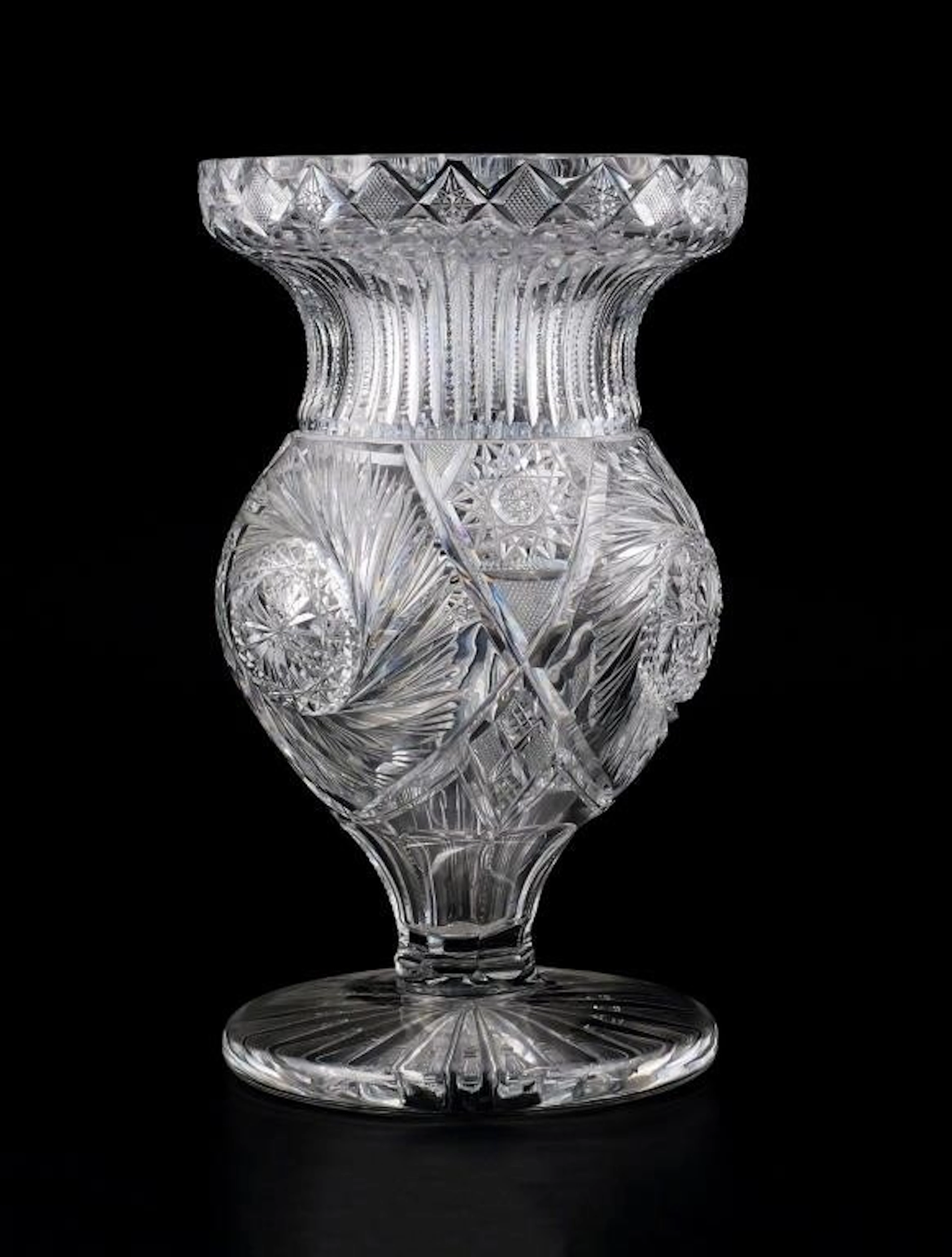 ABCG Pedestal Centerpiece Vase
