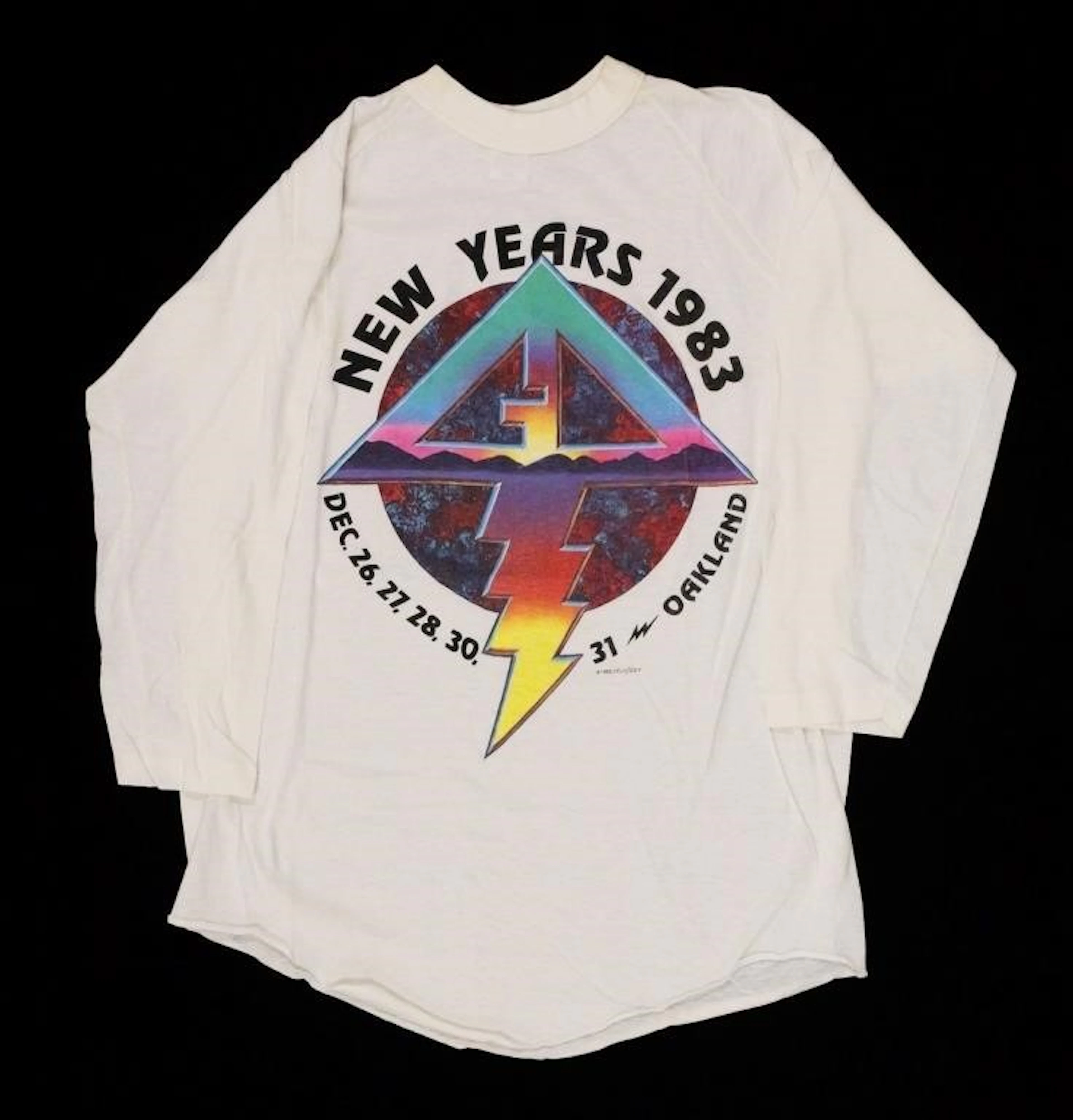 Grateful Dead 1983 New Year's Concert T-Shirt L