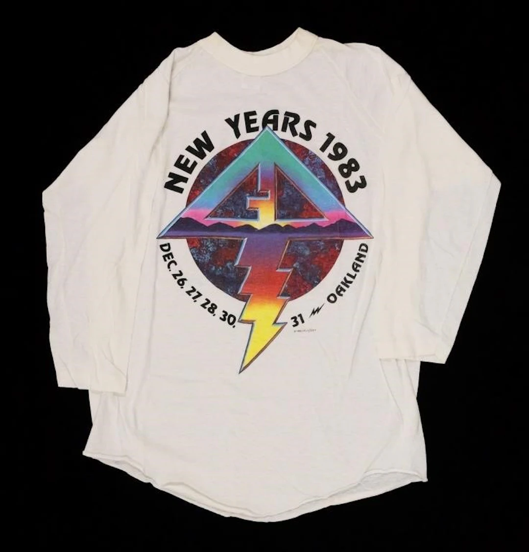 Grateful Dead 1983 New Year's Concert T-Shirt L