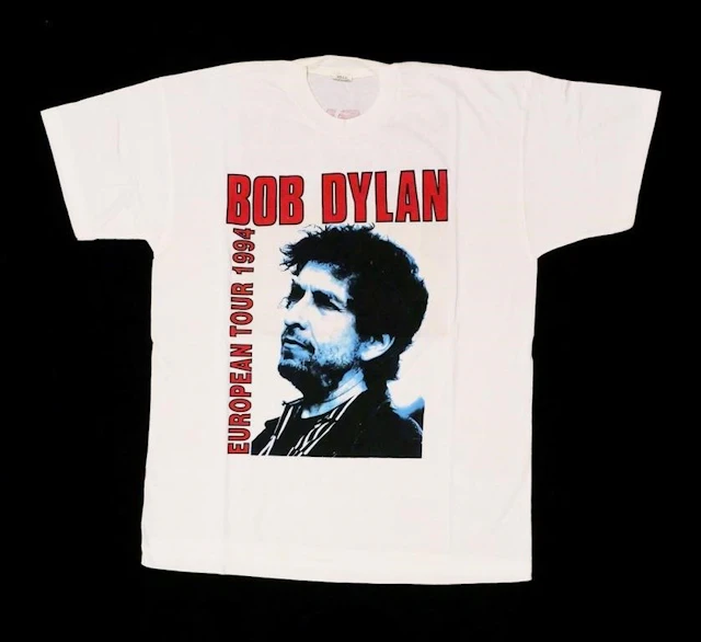 Vintage 1994 Bob Dylan European Tour T-Shirt
