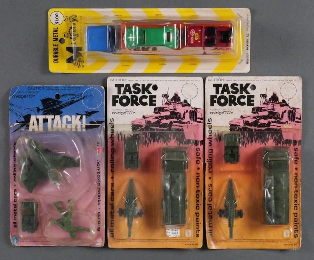 Vintage MidgeToy Task Force MOC