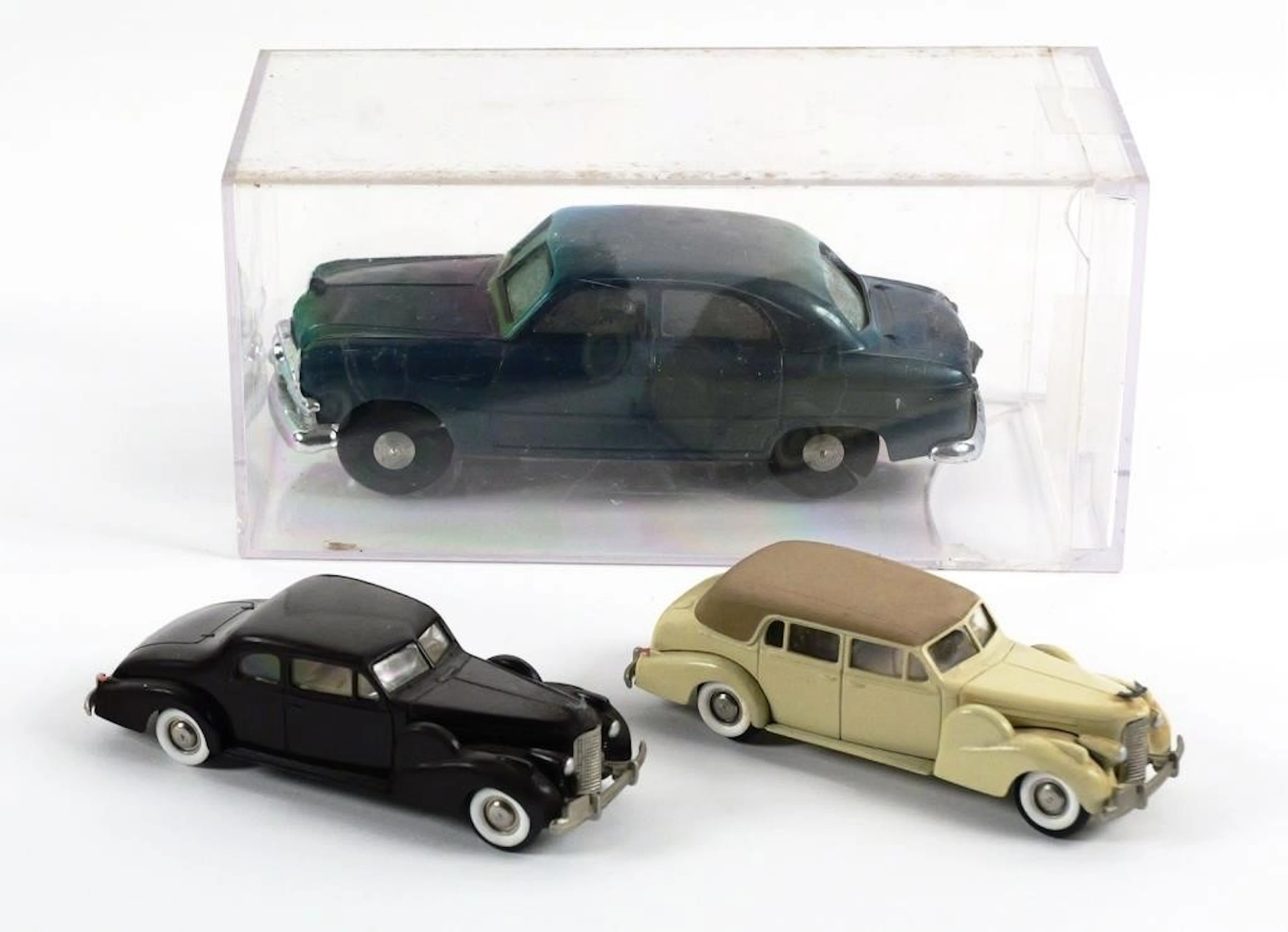 (3) Vintage RexToys Cadillac & Ford Promo Cars