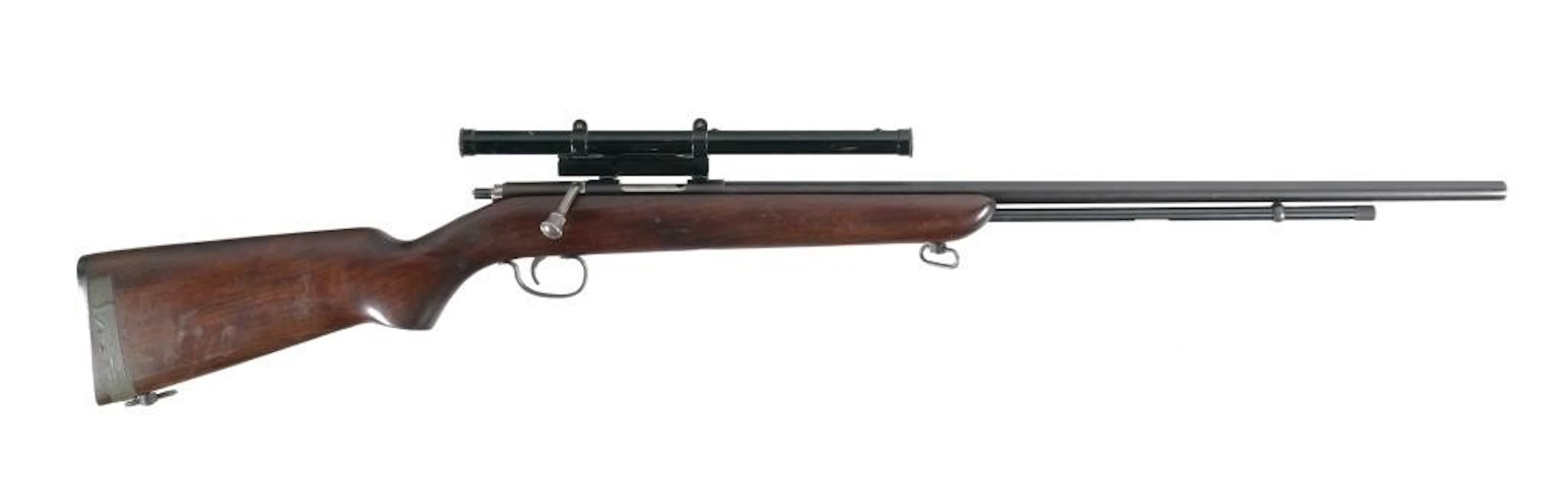 Remington 341-P .22 Rifle & Lyman Scope