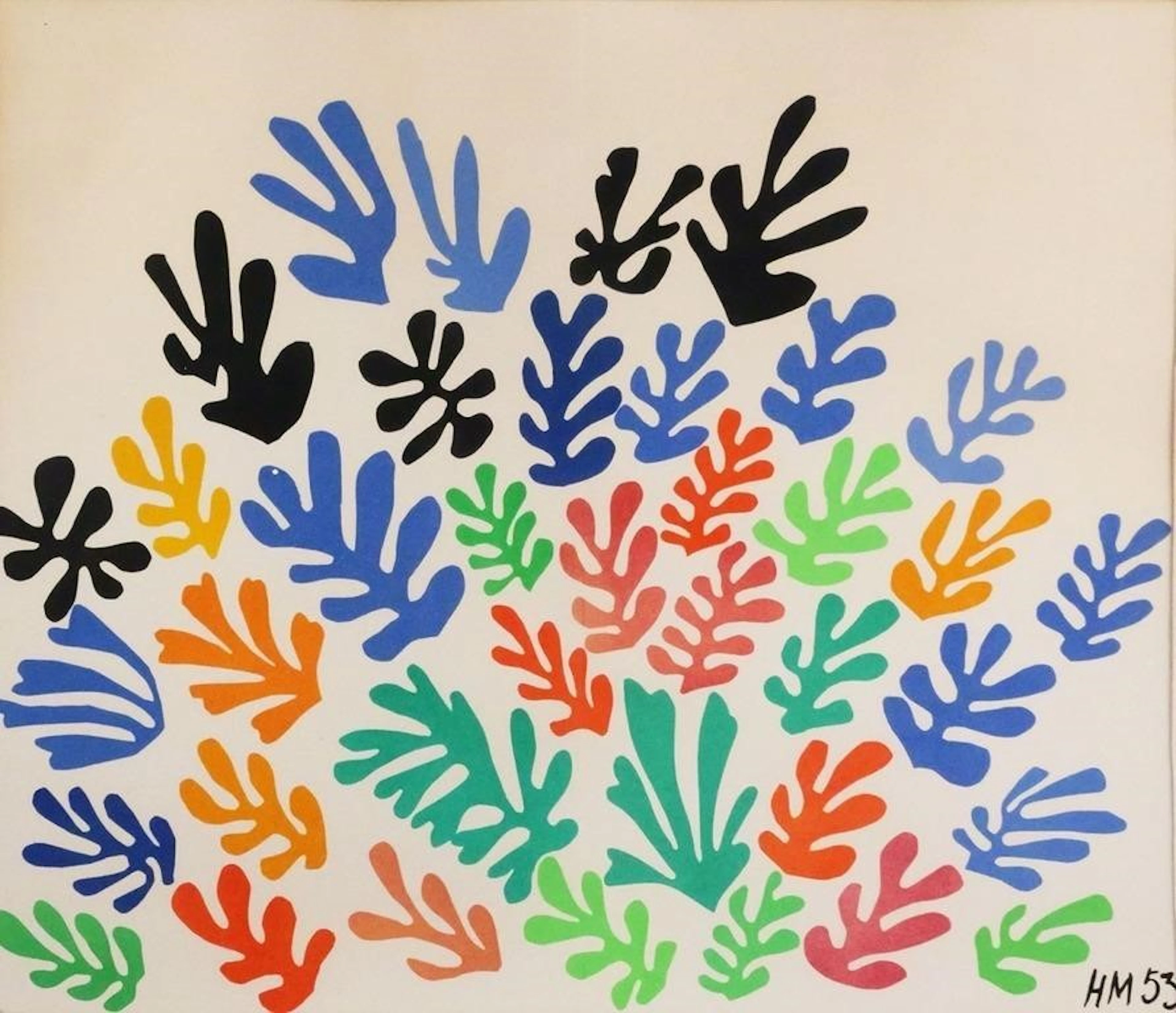 HENRI MATISSE, Lithograph, La Gerbe