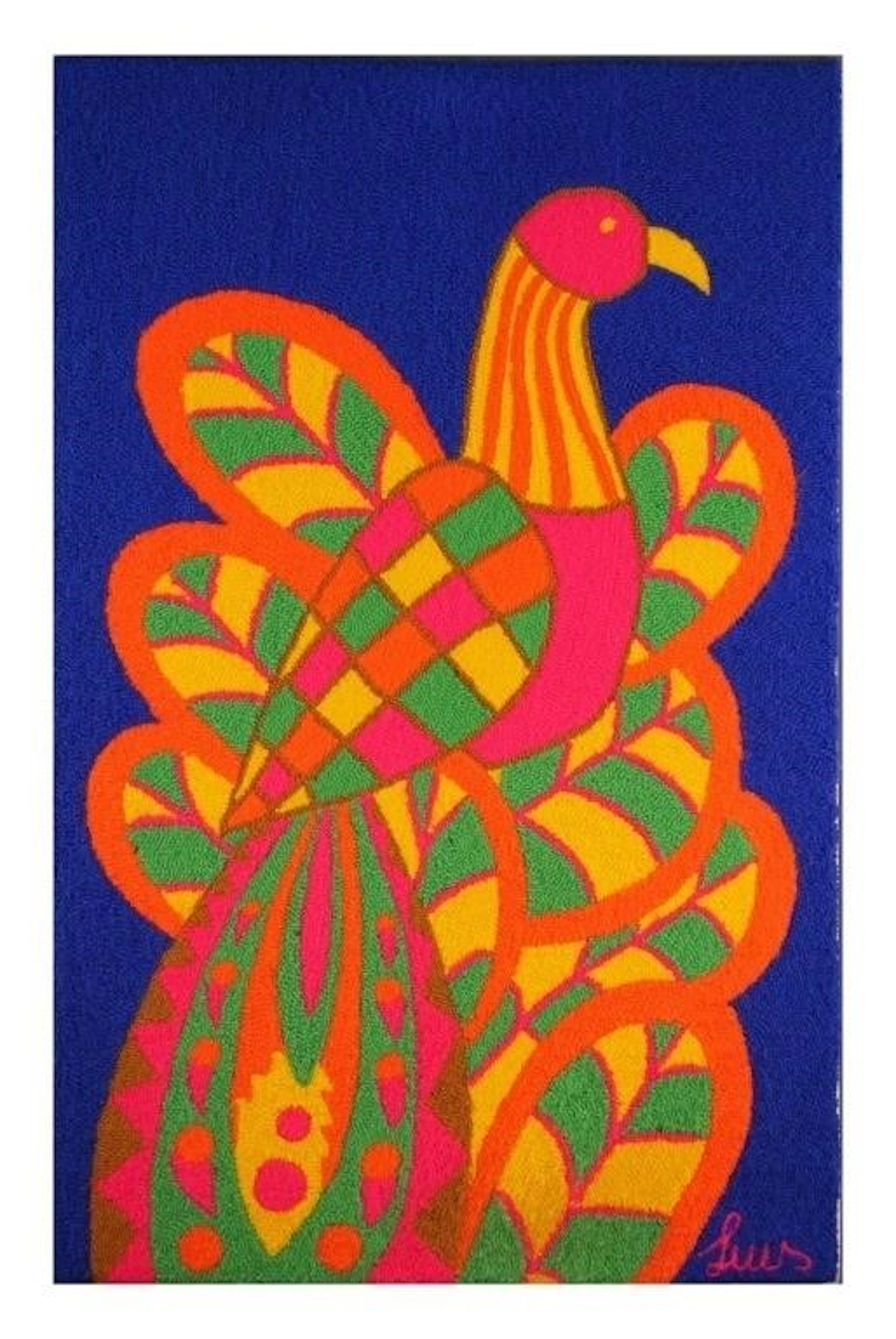 LUIS MONTIEL MCM Original Tapestry