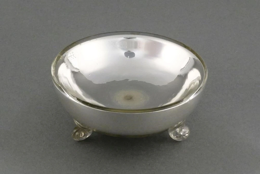 Antique Mercury Glass Bowl