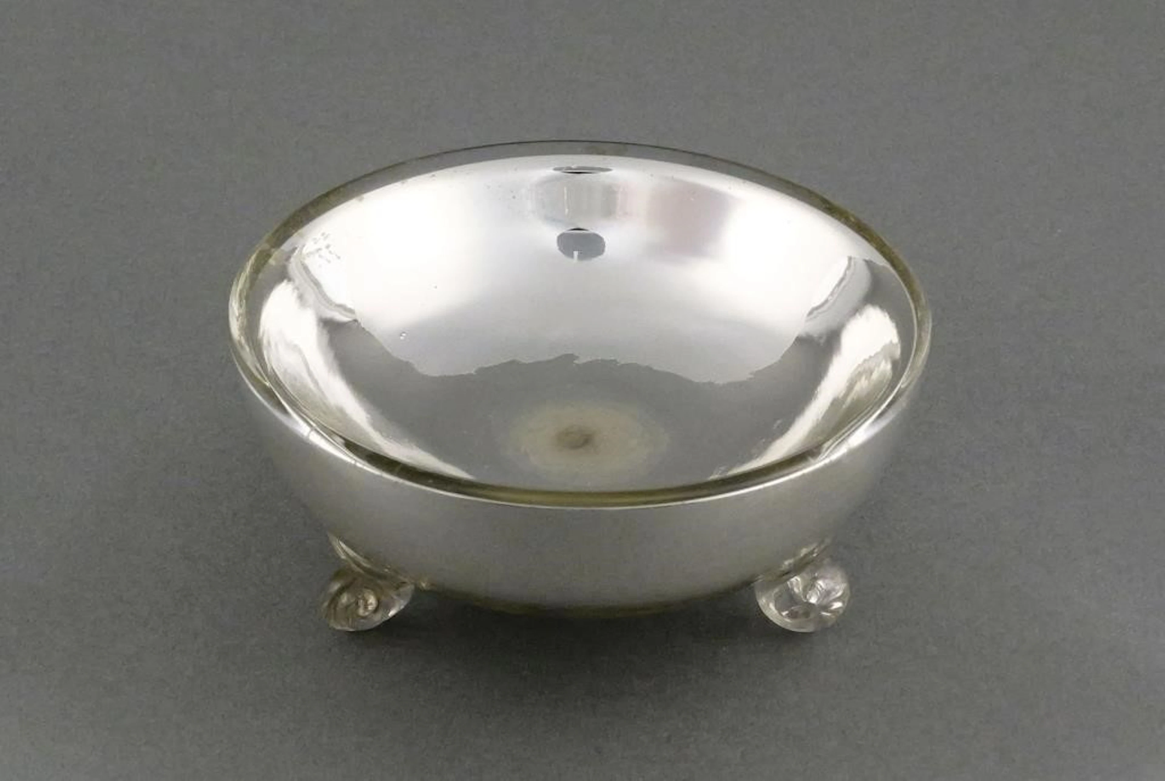 Antique Mercury Glass Bowl