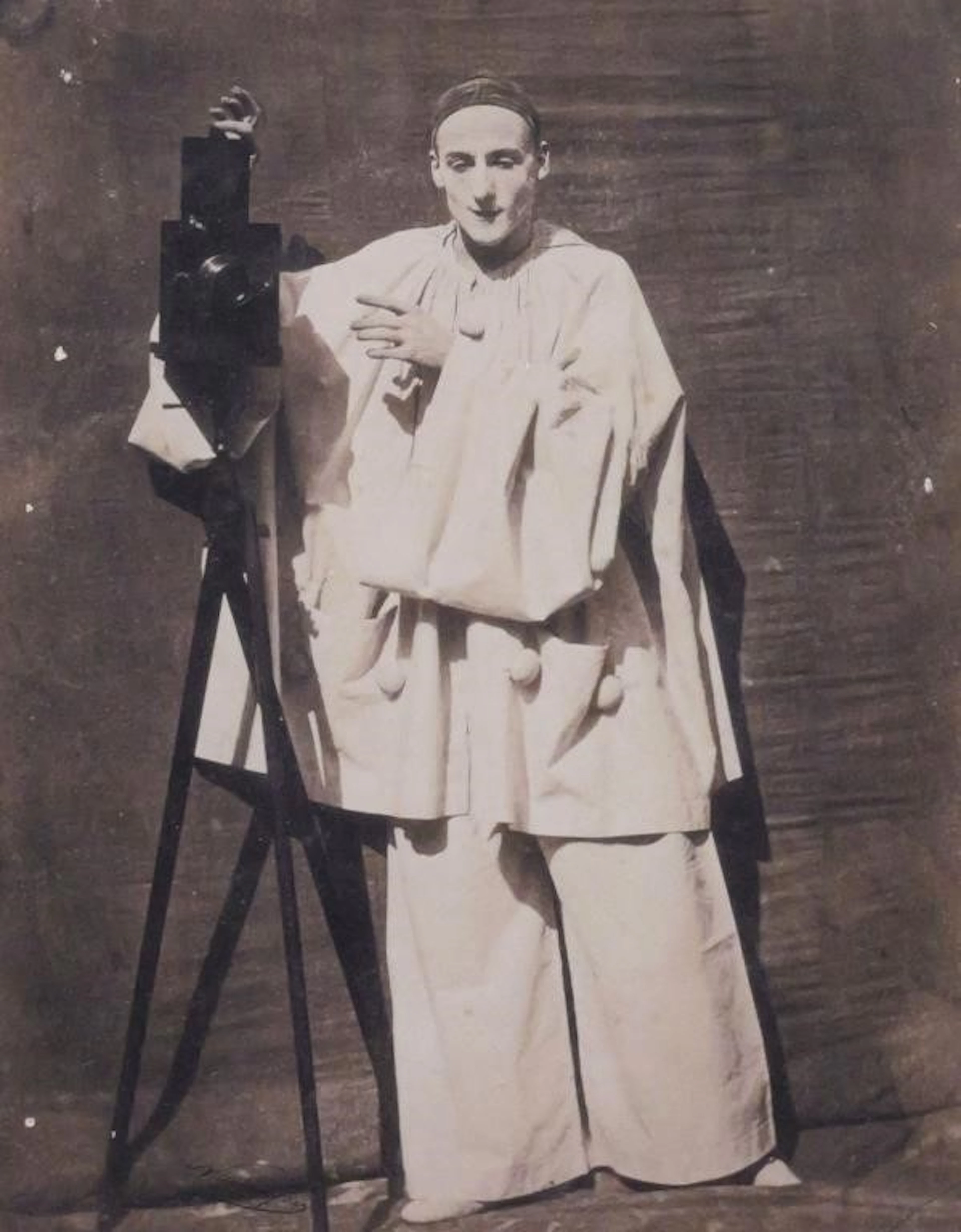 Framed Nadar Photograph Pierrot the Photographer